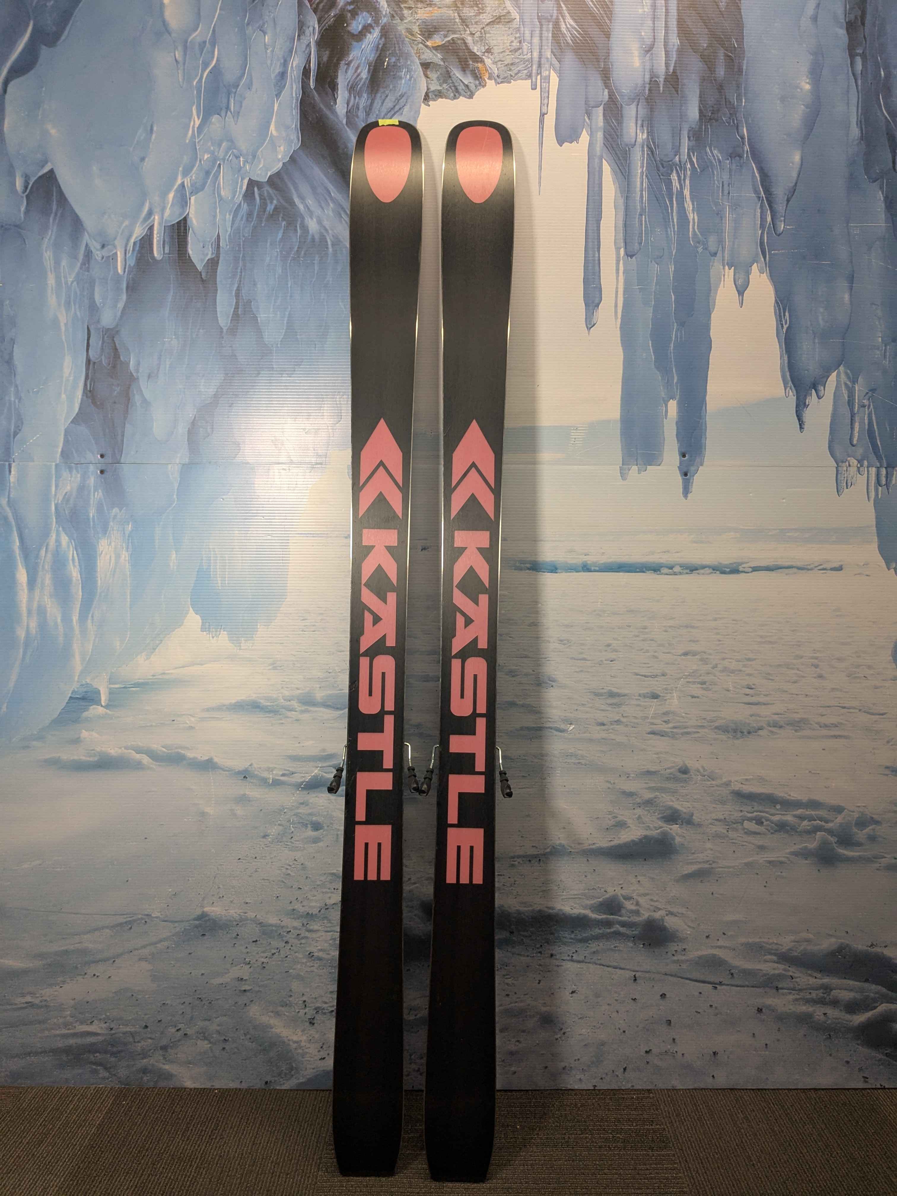 Used 2024 Kastle ZX100 Skis - 189cm w/ Kastle Attack K14 adjustable binding