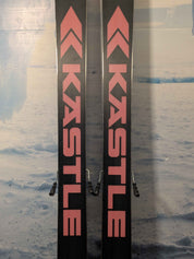 Used 2024 Kastle ZX100 Skis - 189cm w/ Kastle Attack K14 adjustable binding
