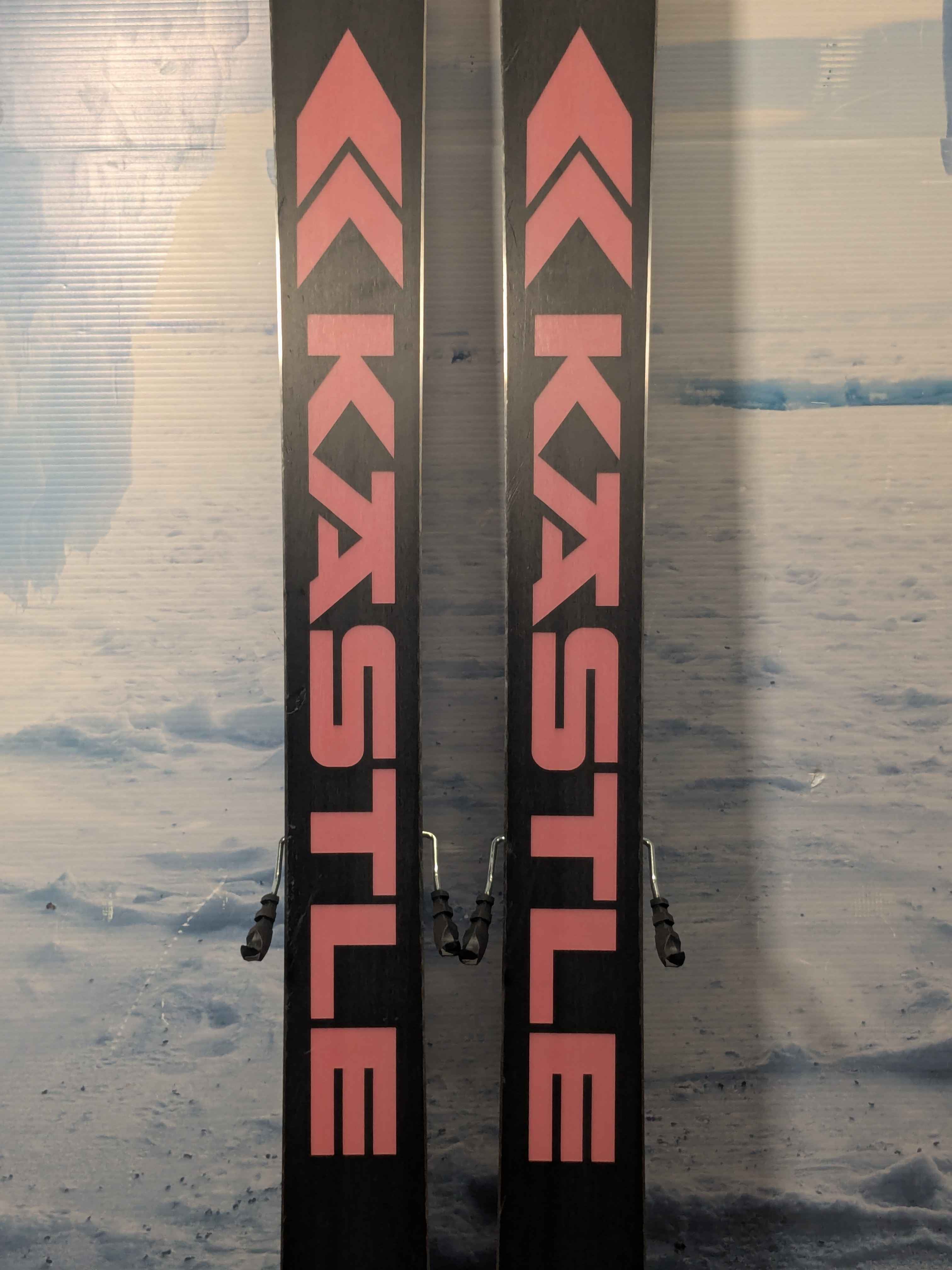 Used 2024 Kastle ZX100 Skis - 189cm w/ Kastle Attack K14 adjustable binding