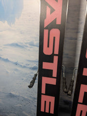 Used 2024 Kastle ZX100 Skis - 189cm w/ Kastle Attack K14 adjustable binding