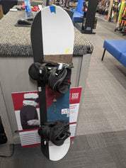 Like New Head Rowdy Snowboard - 118CM W/ Head Small P JR Binding