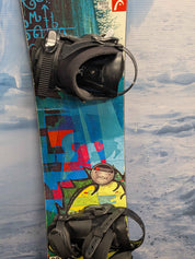 Used Head Youth Rocka Snowboard - 128 CM W/ Small/Medium Rossignol Binding