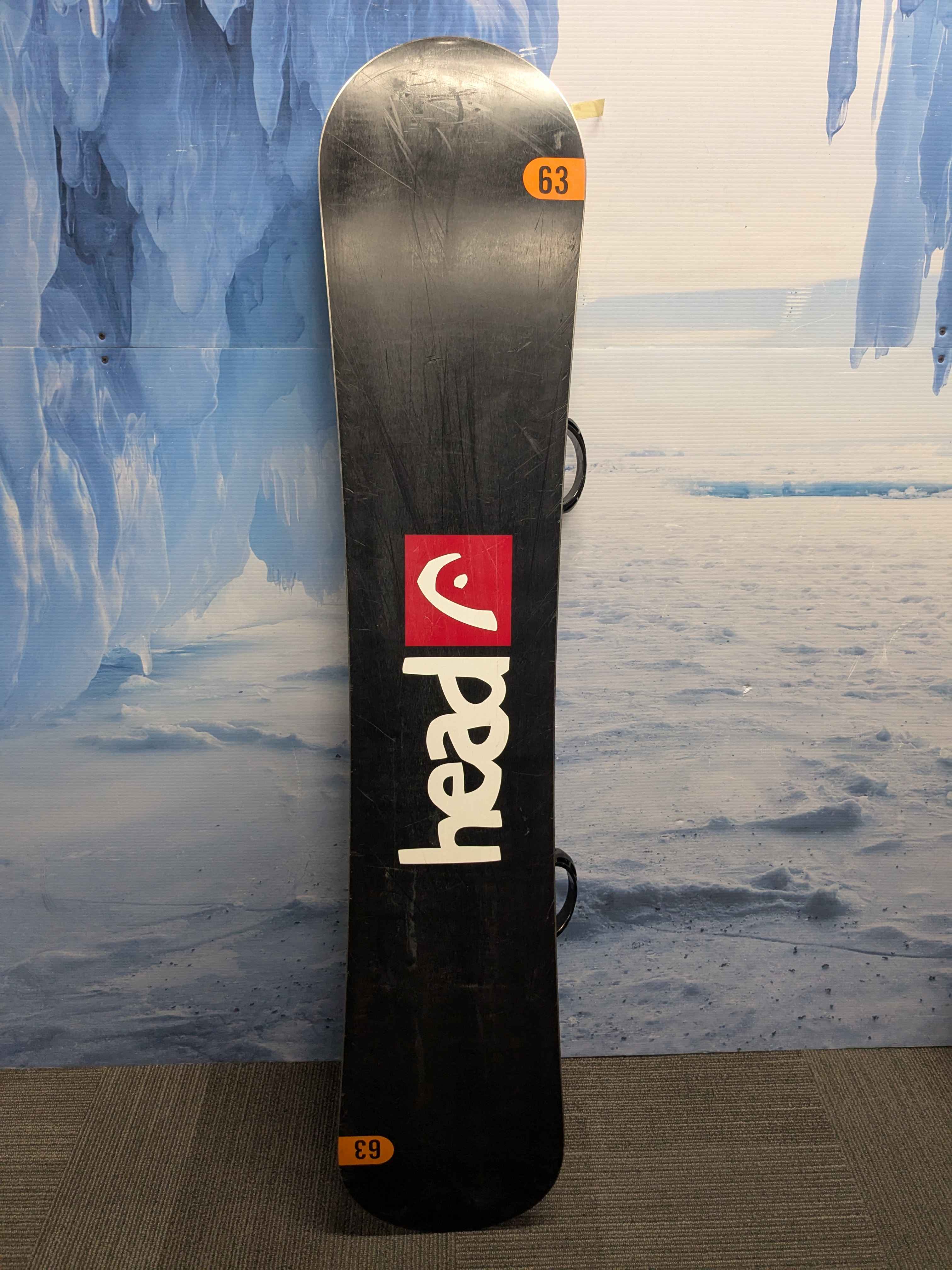 Used Head Flocka 4D Snowboard 163cm W/ K2 XL Binding