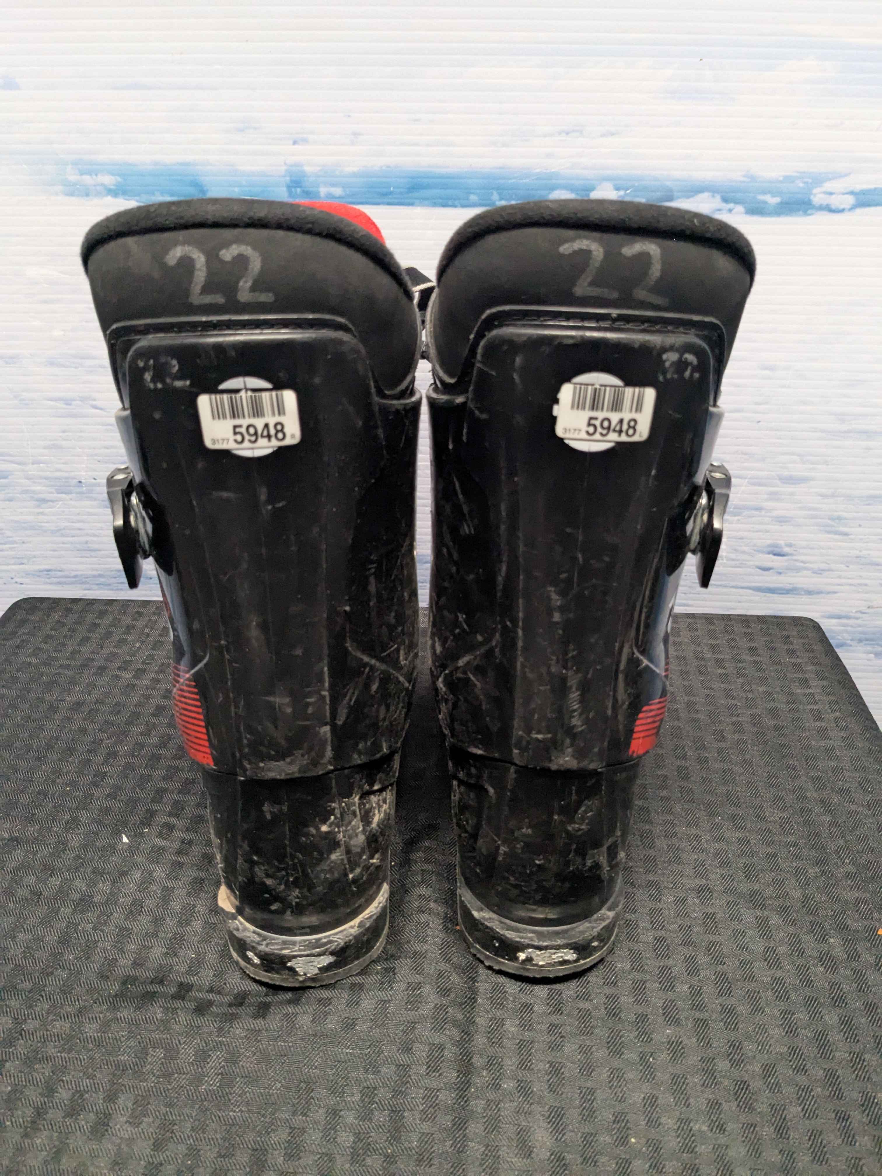 Used Alpina AJ3 22.5 Jr Ski Boot