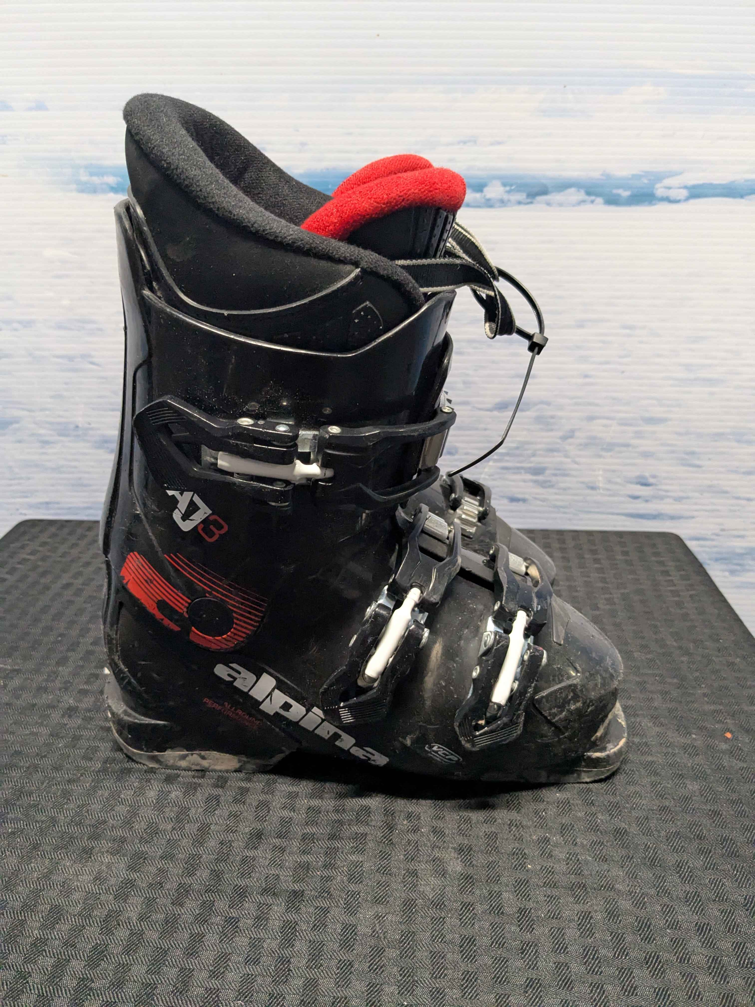Used Alpina AJ3 22.5 Jr Ski Boot