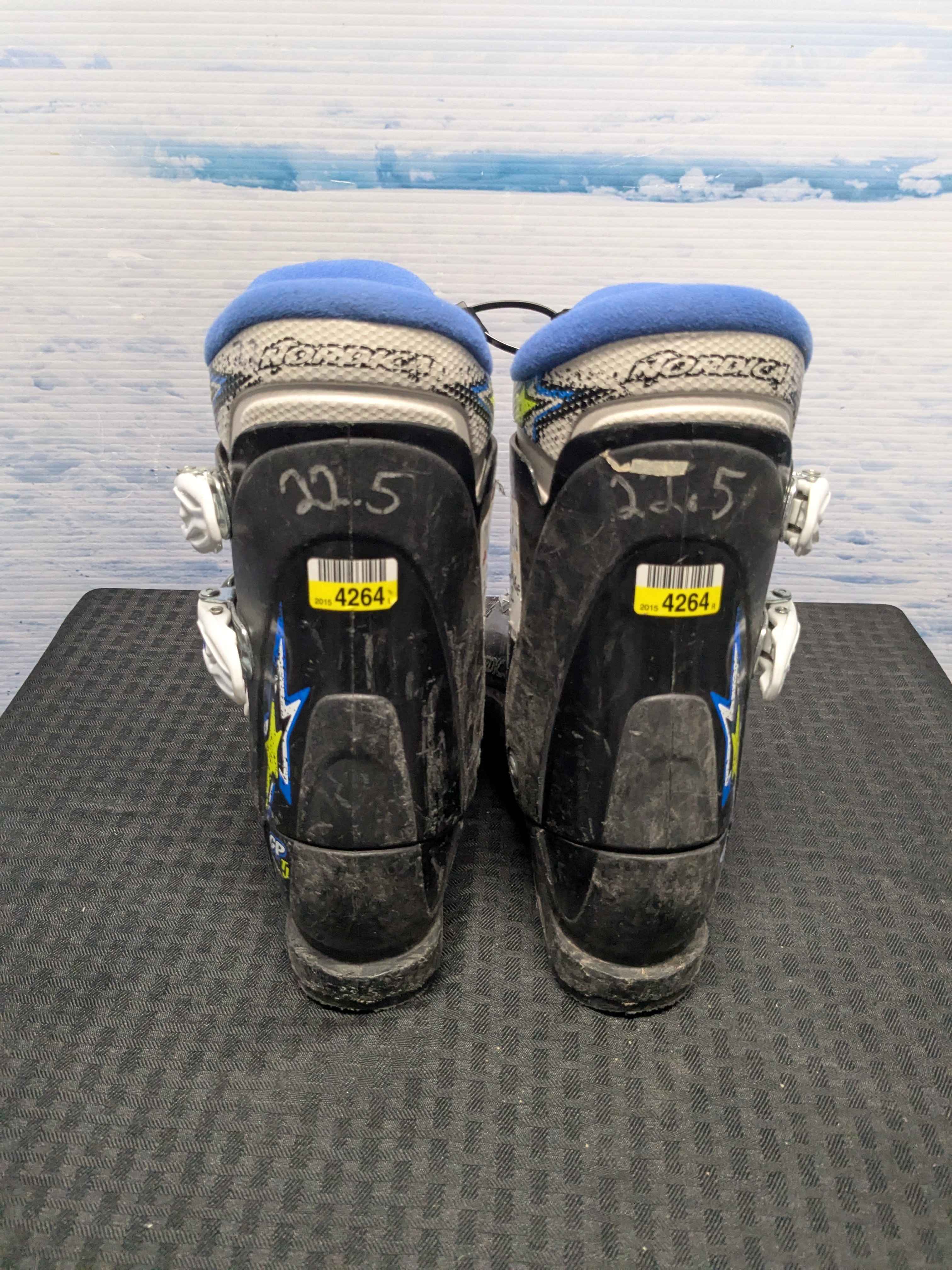 Used Nordica GP TJ 22.5 Jr Ski Boot