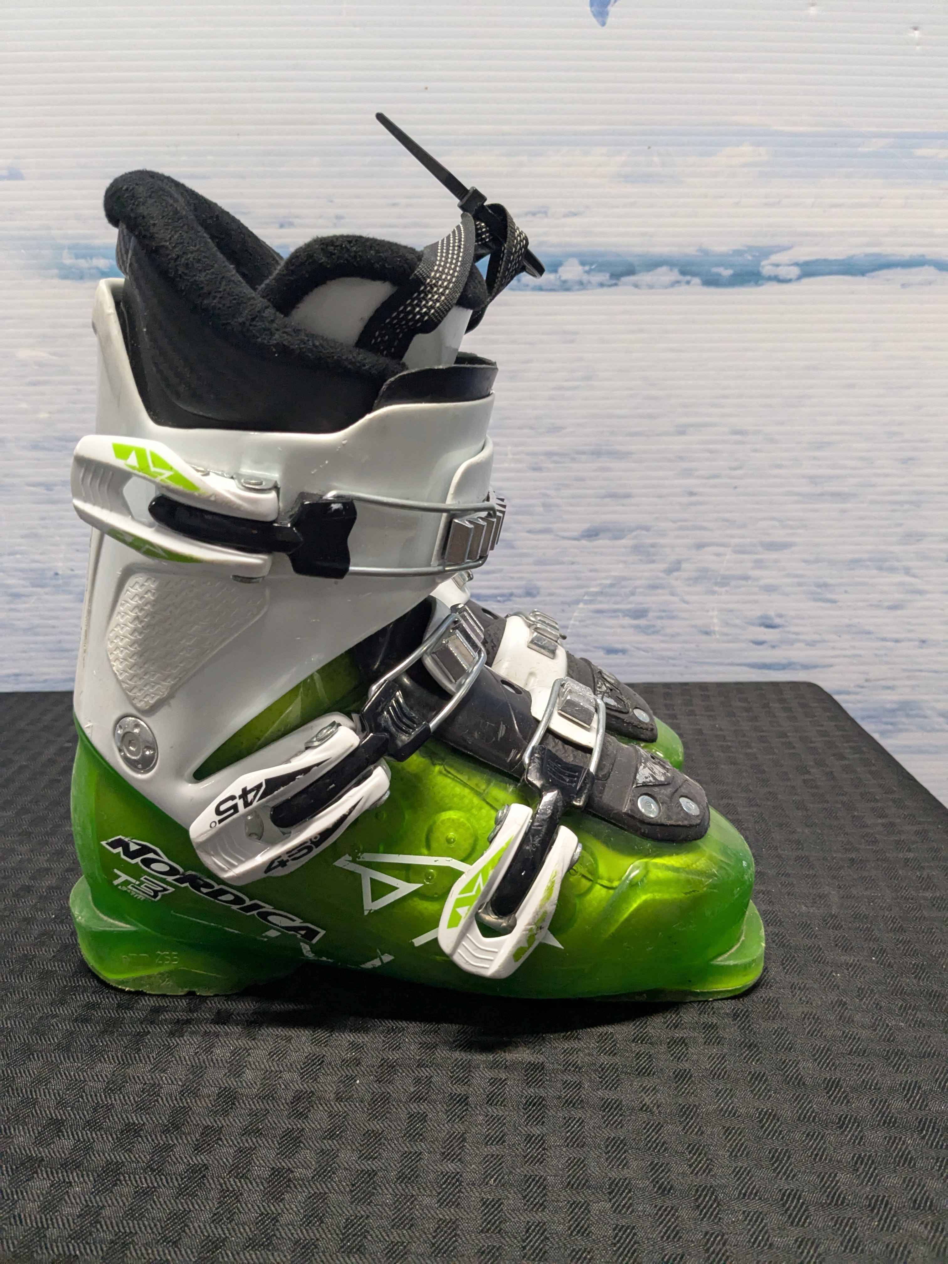 Used Nordica Team 3 21.5 Jr Ski Boot