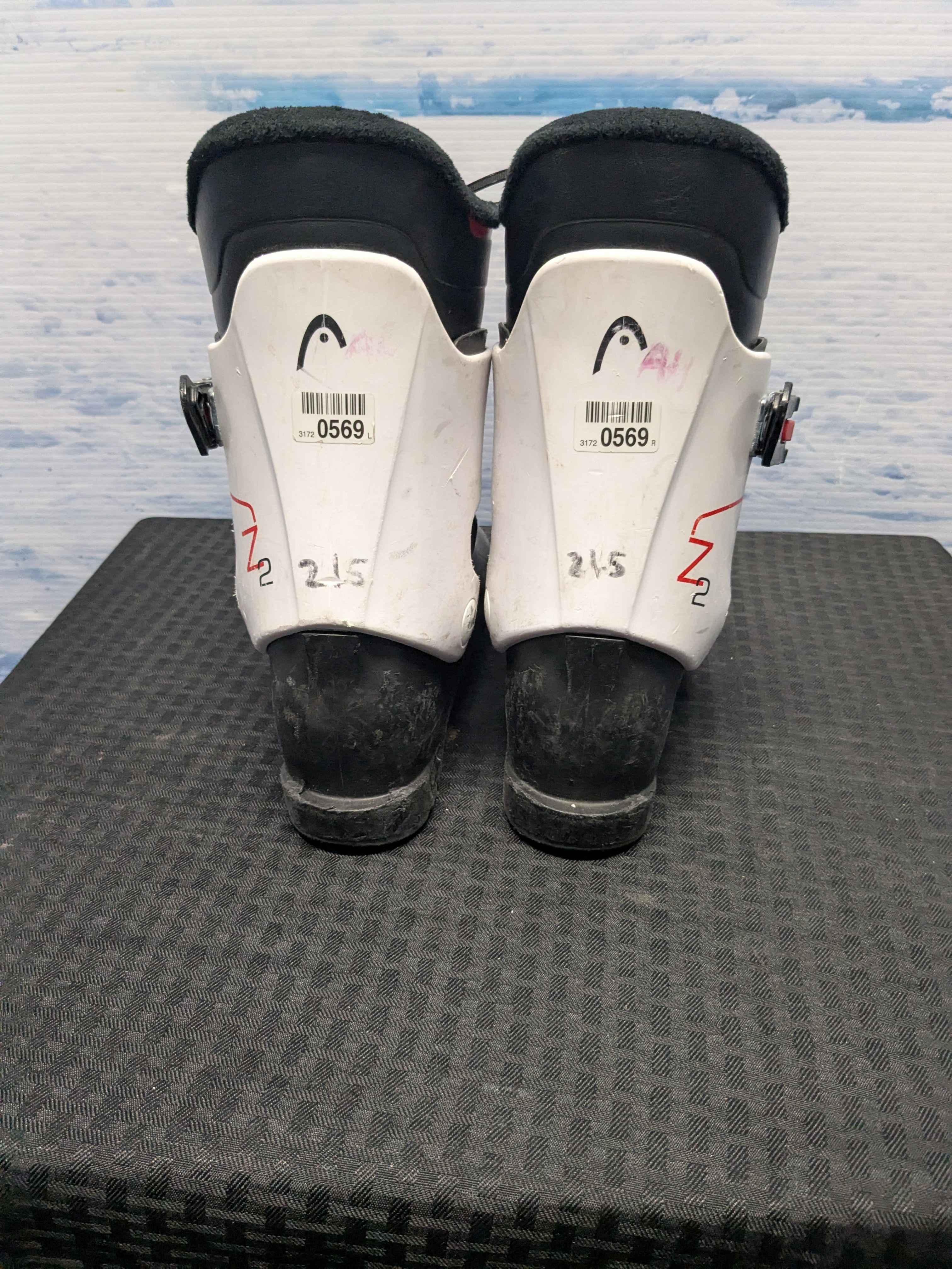Used Head Z2 21.5 Jr Ski Boot