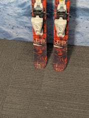 Heavily Used Atomic Punx Youth Ski w/ Tyrolia Lrx 4.5 Demo Bindings - 120CM