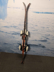 Heavily Used Atomic Punx Youth Ski w/ Tyrolia Lrx 4.5 Demo Bindings - 120CM
