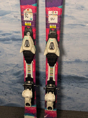 Used Atomic Vantage Girl Bend X Jr Ski 120cm w/ Atomic XTE 4.5 Demo Bindings
