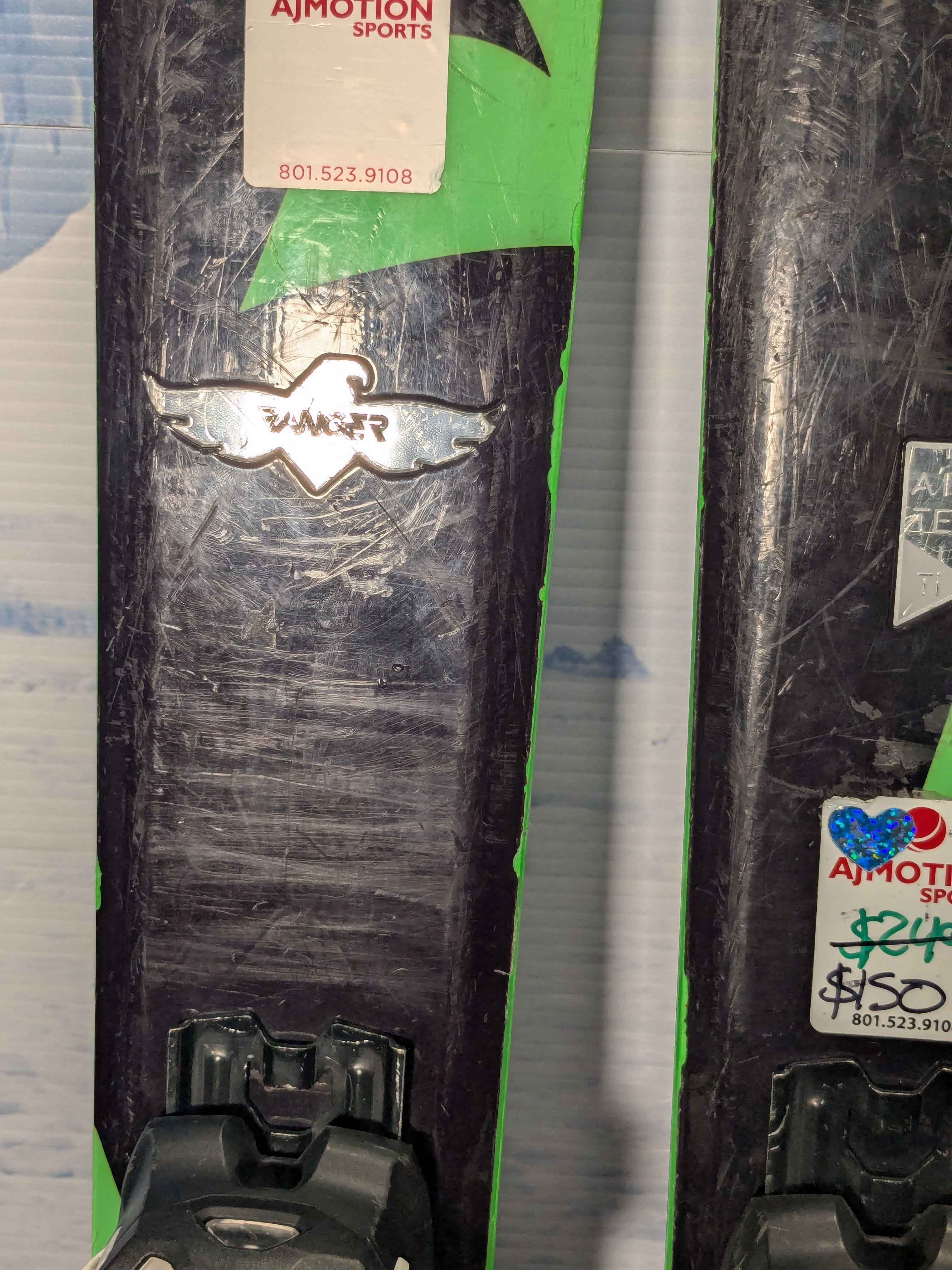 Used Ficher Ranger 98 Ti Skis 180cm w/ Tyrolia Attack 13 Rental Binding