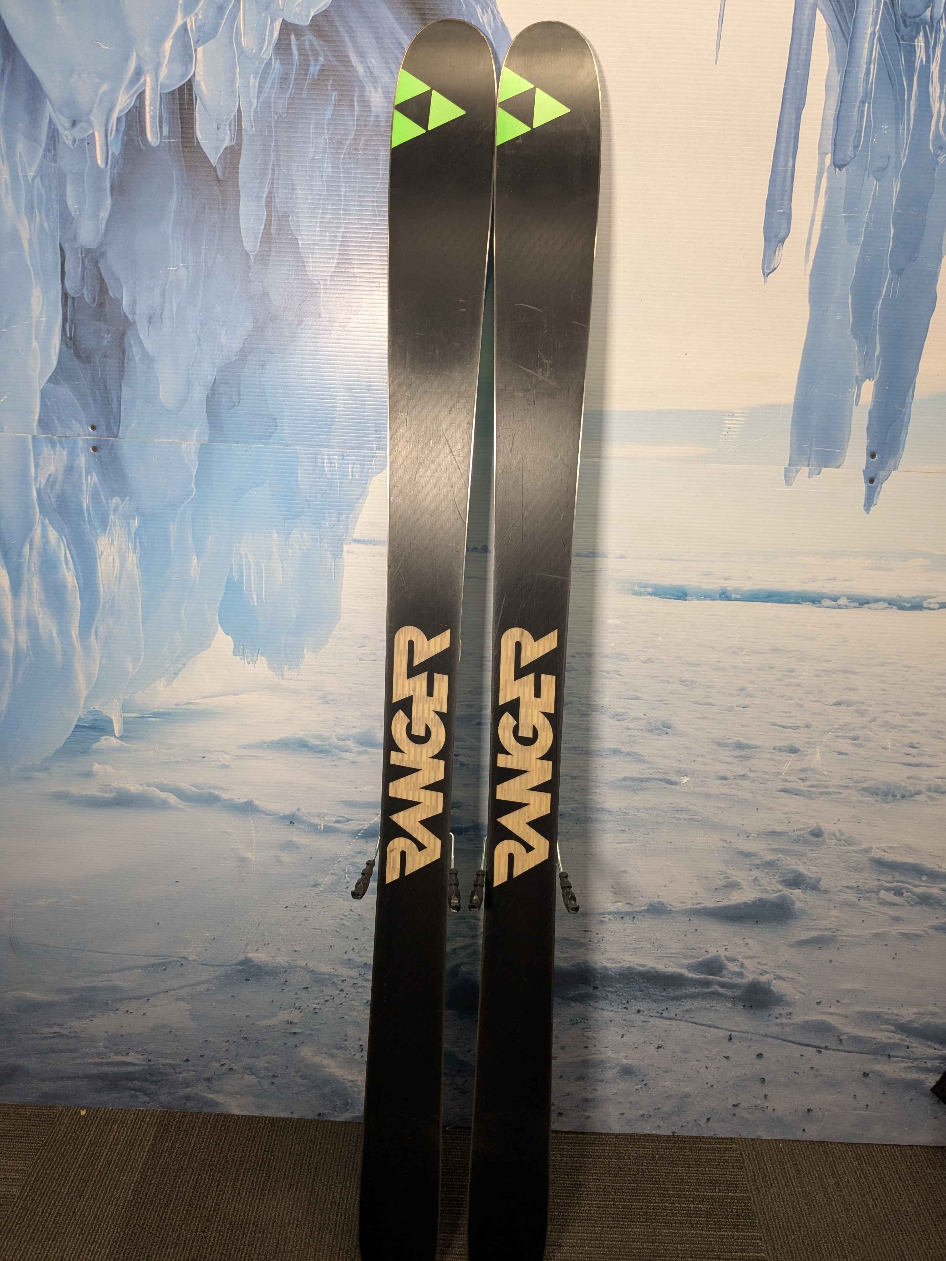 Used Ficher Ranger 98 Ti Skis 180cm w/ Tyrolia Attack 13 Rental Binding