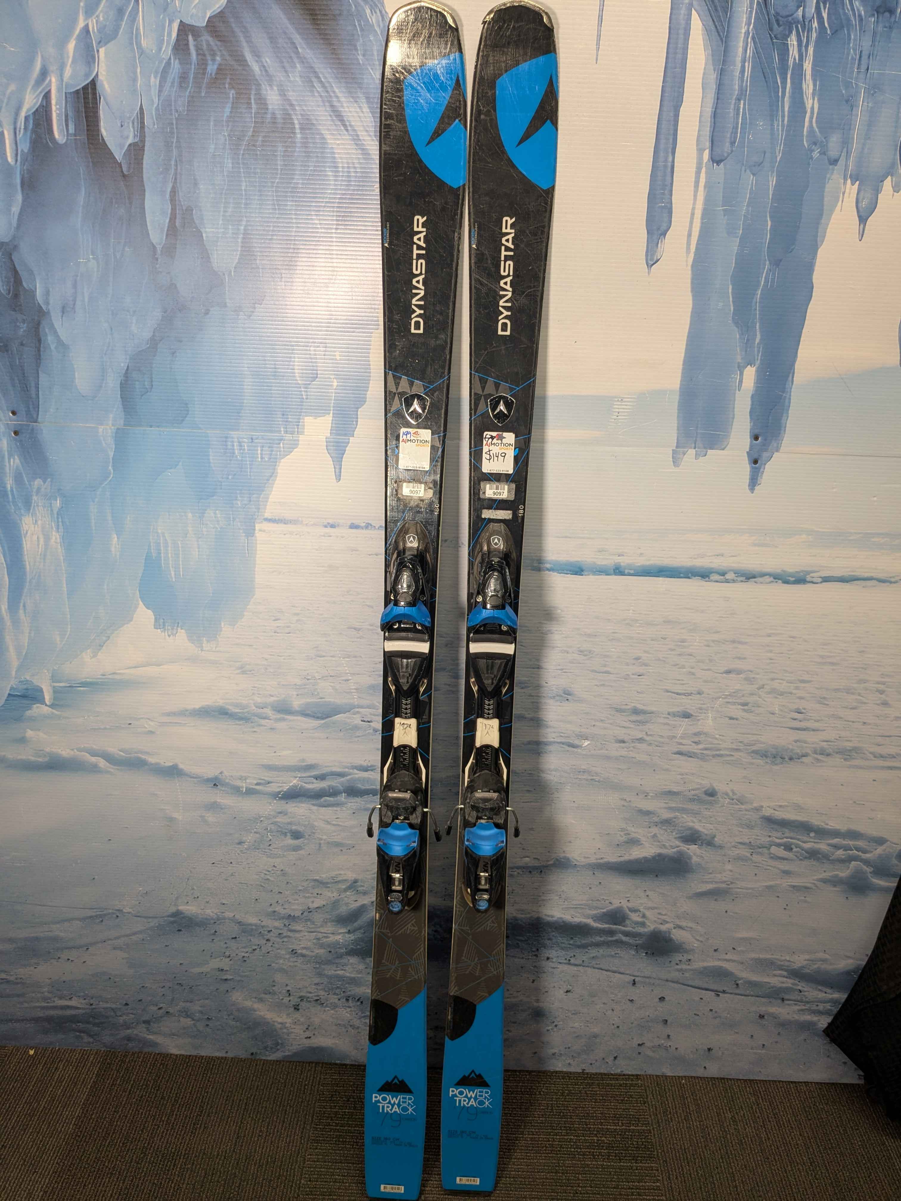 Used Dynastar Power Track 79 Skis 180cm w/ Look NX 11 Demo Bindings