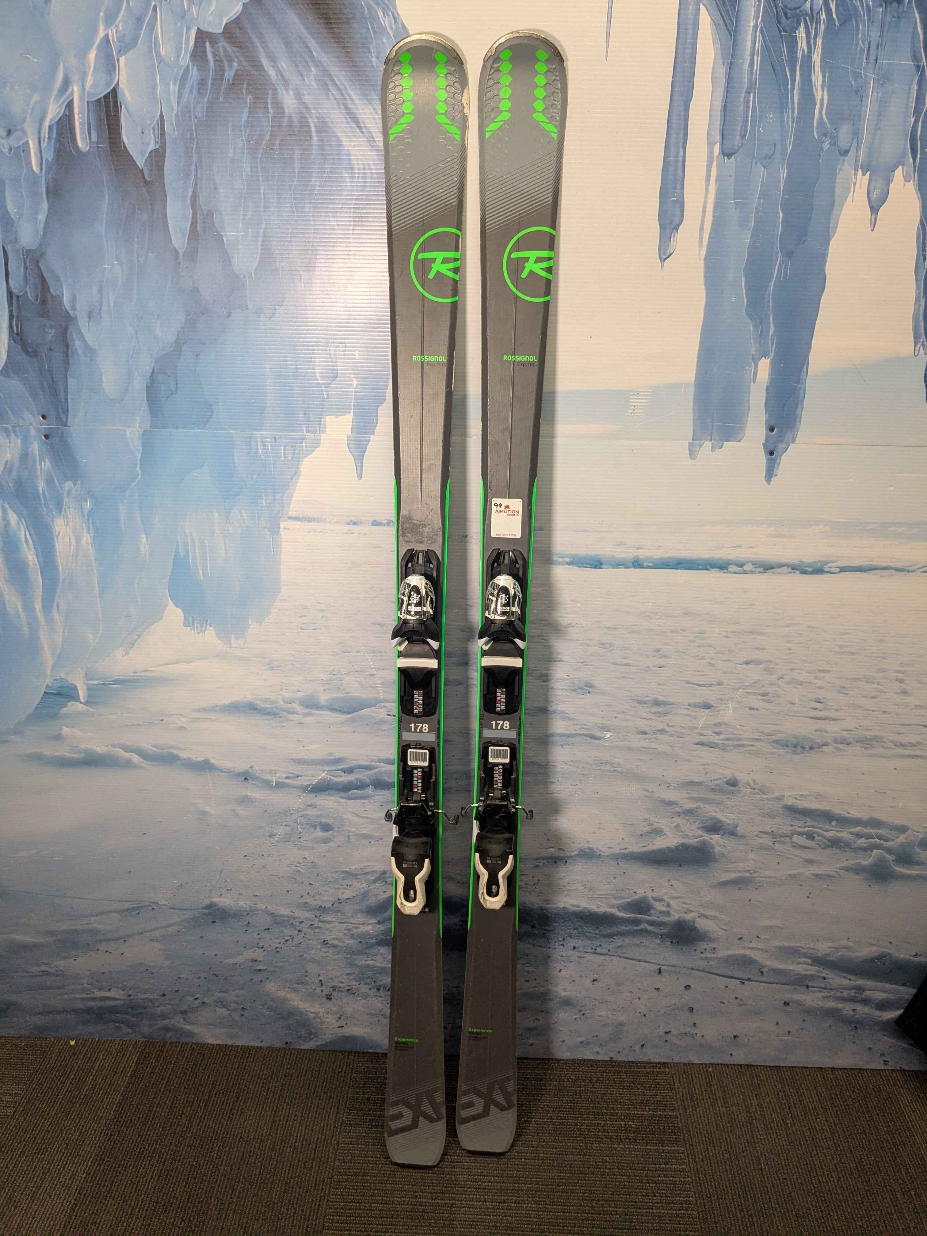 Used 2021 Rossignol Experience 76 Ci Men's Ski w/ Look Xpress 10 Demo Bindings - 178CM