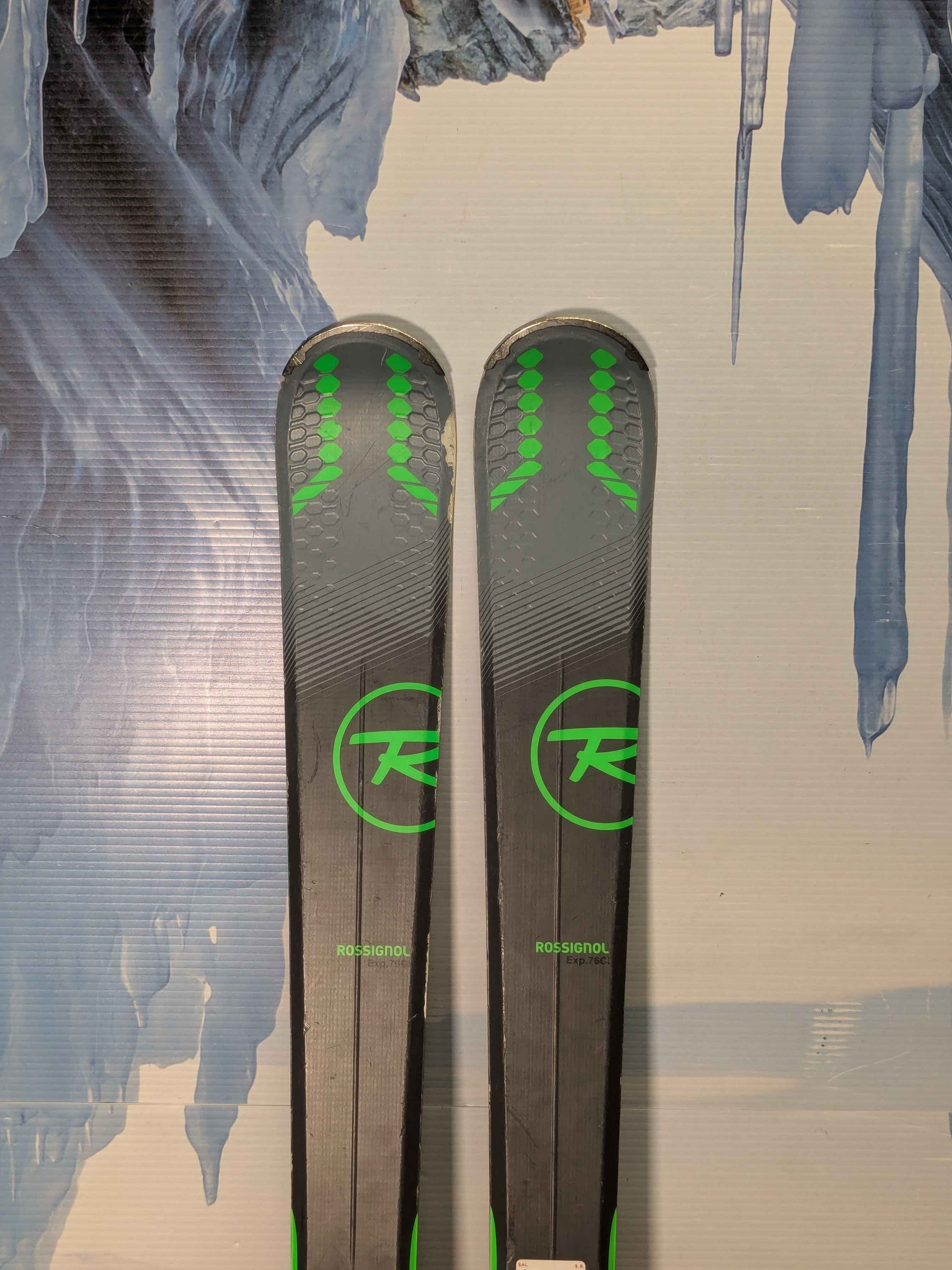 Used 2021 Rossignol Experience 76 Ci Men's Ski w/ Look Xpress 10 Demo Bindings - 178CM