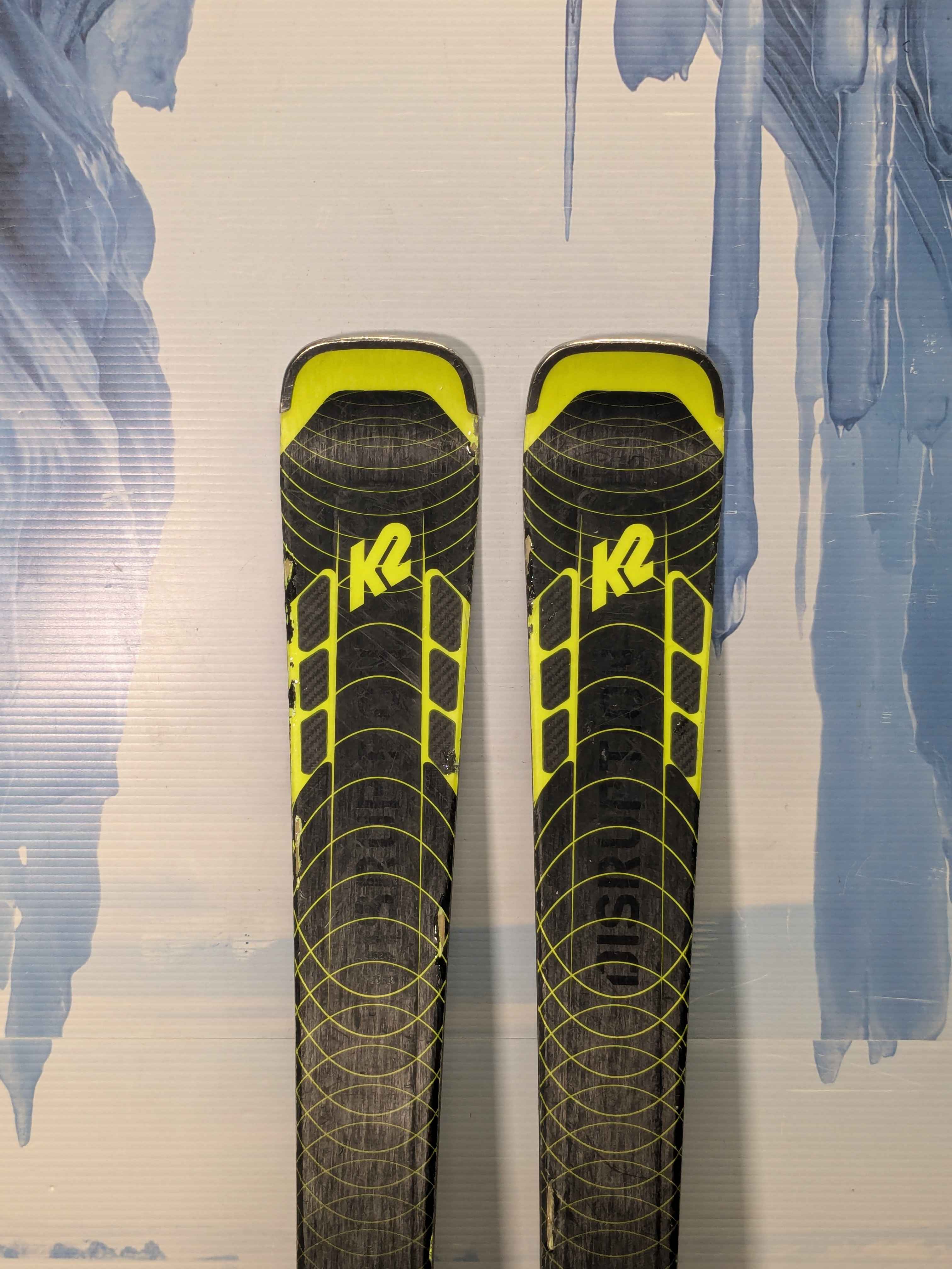 Well Loved 2021 K2 Disruption Men's Ski w/ Marker M3 11 Gw Demo Bindings - 168CM