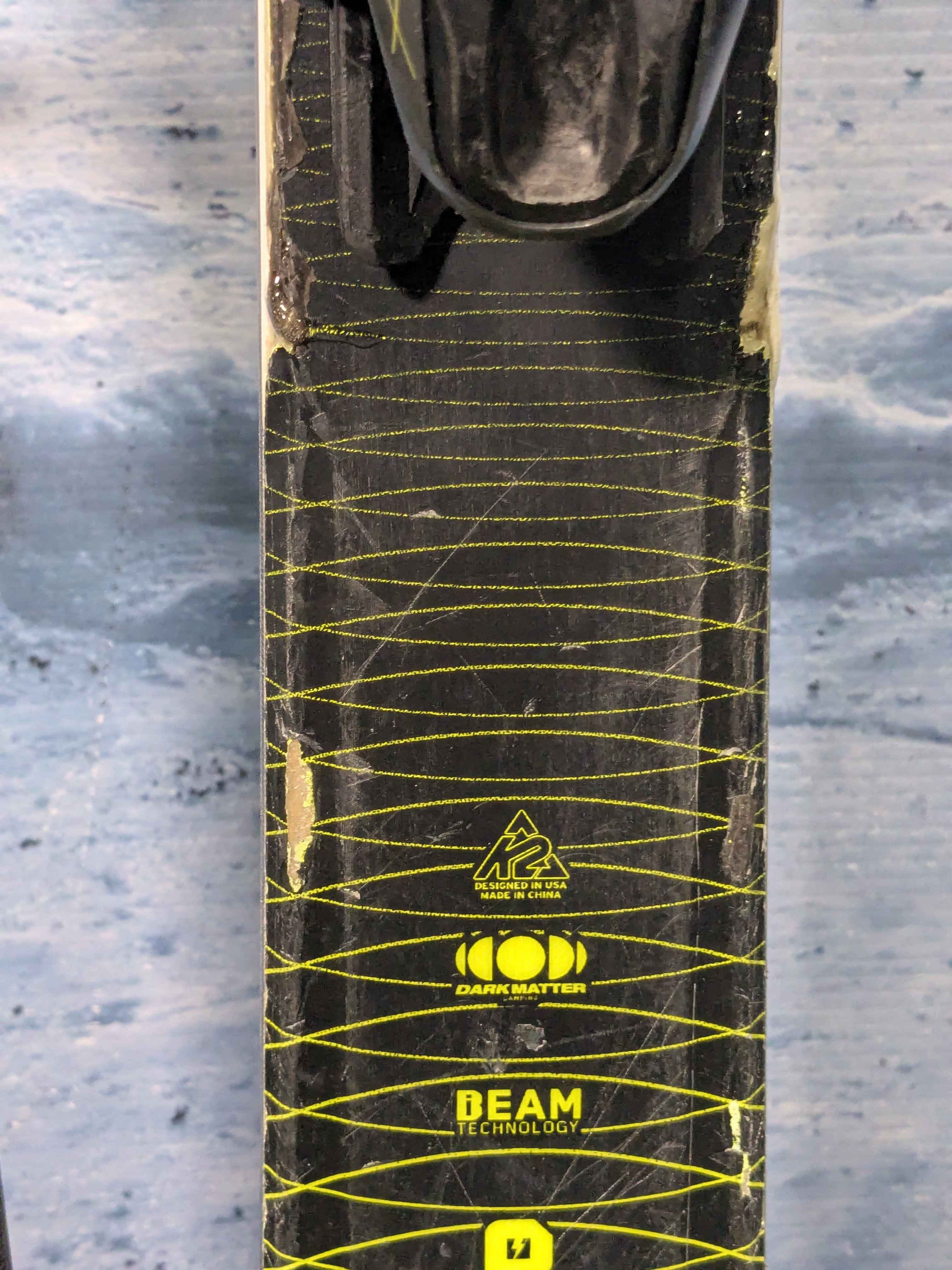 Well Loved 2021 K2 Disruption Men's Ski w/ Marker M3 11 Gw Demo Bindings - 168CM