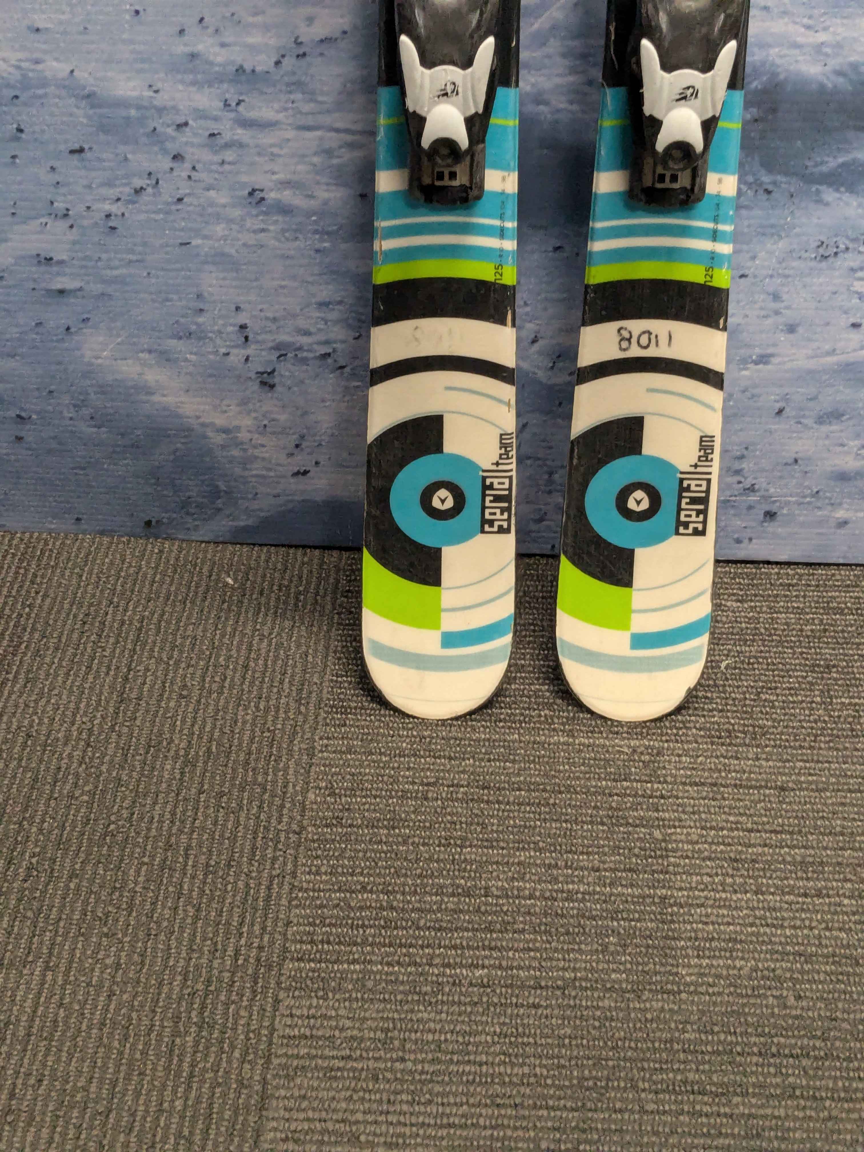 Used Dynastar Serial Team 125cm w/ Look 4.5 Demo Bindings