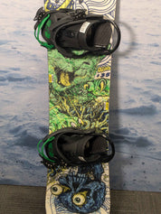 Used Rossignol Alias Ampteck 135cm Snowboard W/ Small K2 Binding