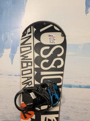 Used Rossignol Trick Stick Rocker Snowboard 145cm w/ Medium K2 Bindings