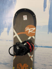 Used Rossignol EXP 154cm Snowboard W/ K2 Large Demo Binding
