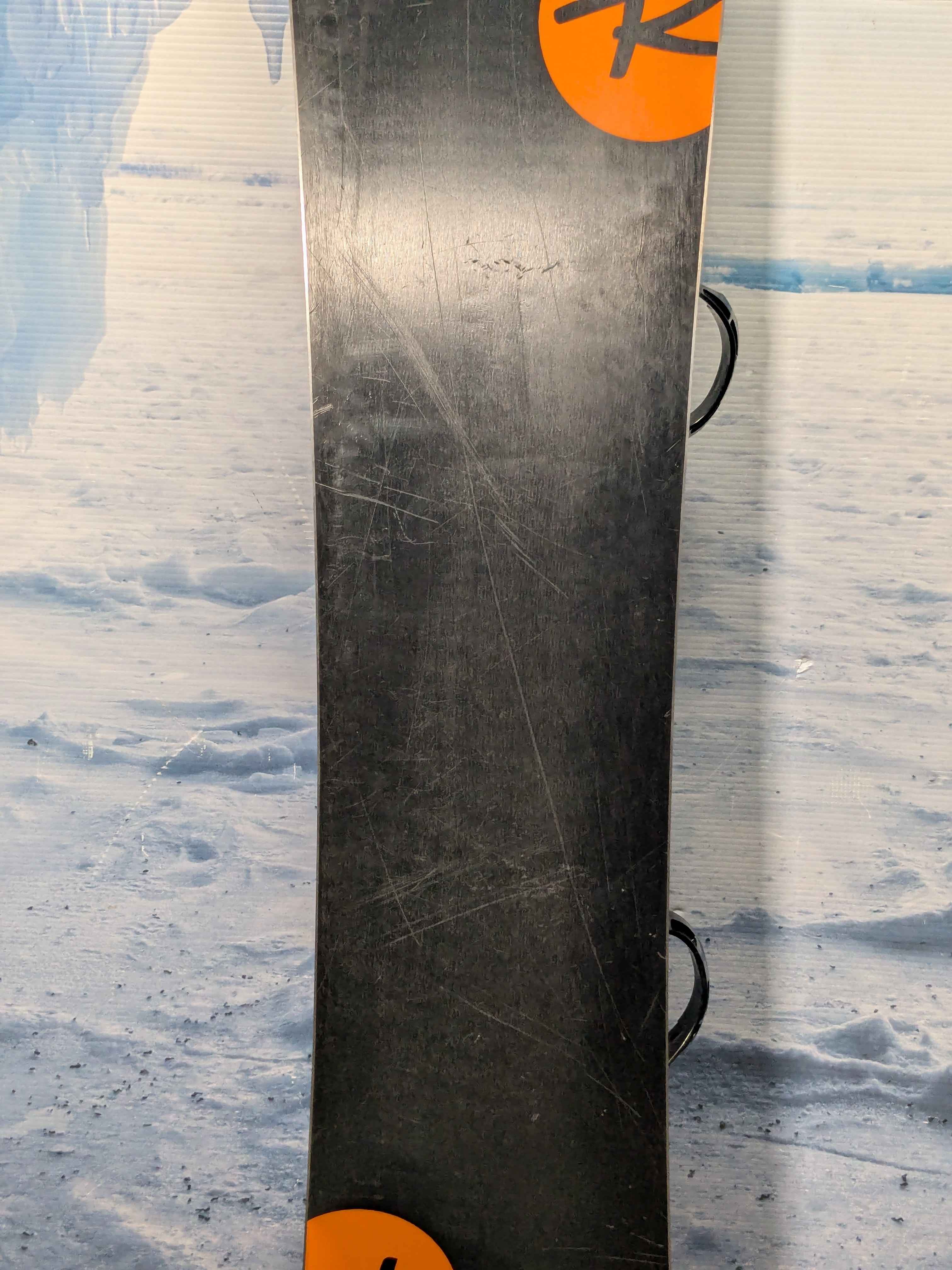 Used Rossignol EXP 154cm Snowboard W/ K2 Large Demo Binding