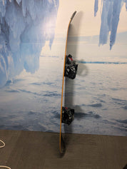 Used Rossignol EXP 154cm Snowboard W/ K2 Large Demo Binding