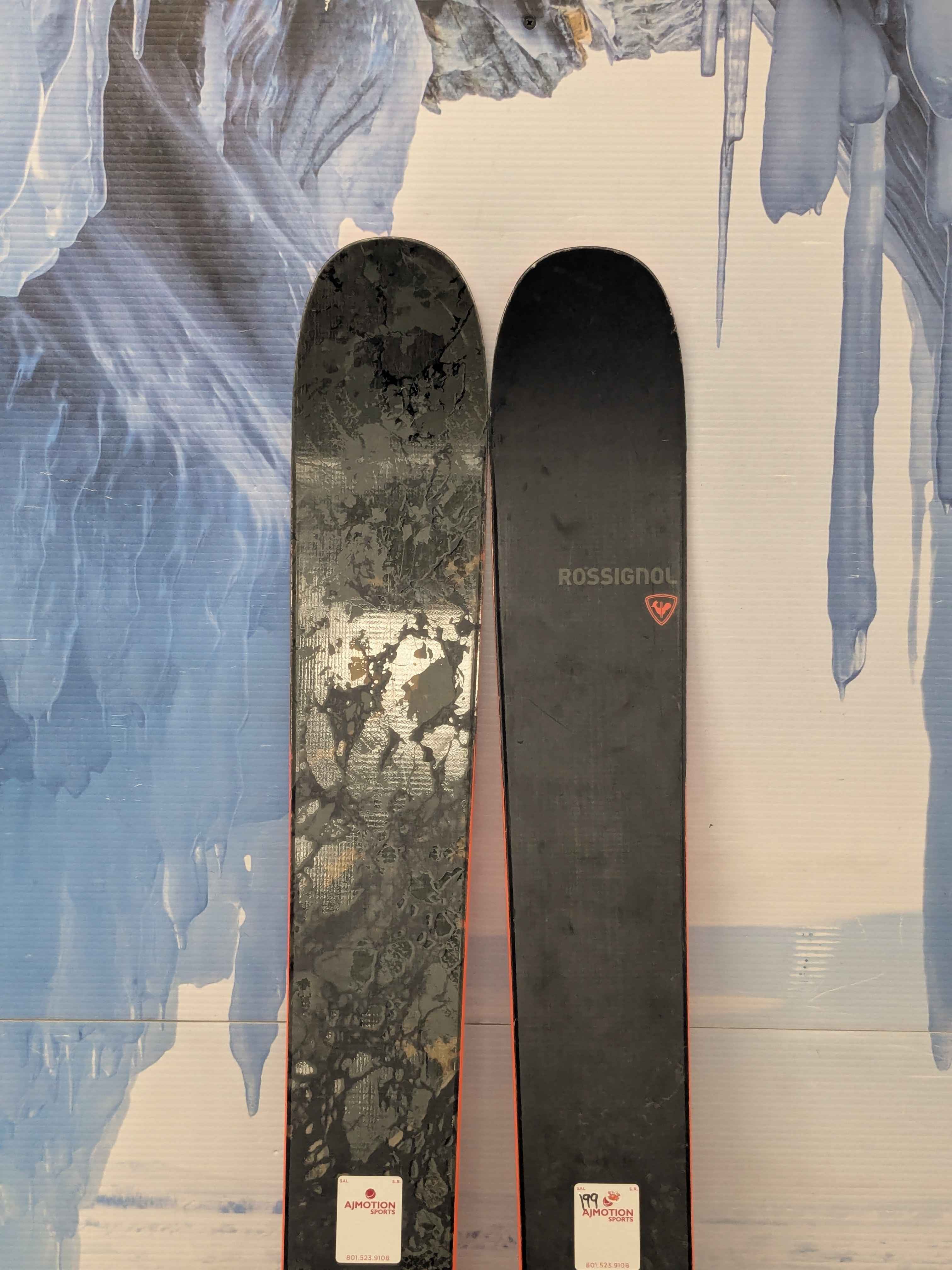 Used Rossignol Blackops Gamer 118 Ski w/ Look Nx 12 Demo Bindings - 186CM