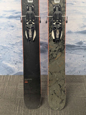 Used Rossignol Blackops Gamer 118 Ski w/ Look Nx 12 Demo Bindings - 186CM