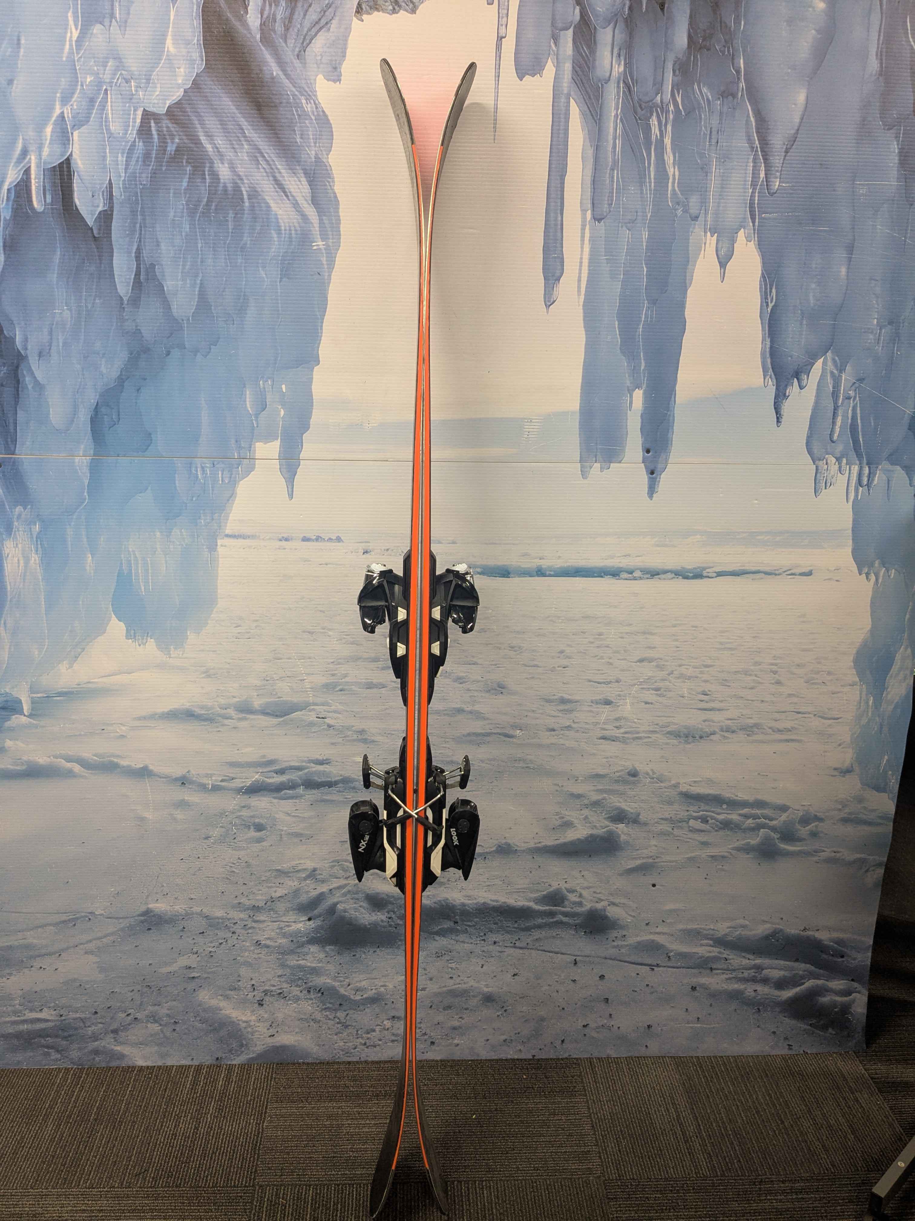 Used Rossignol Blackops Gamer 118 Ski w/ Look Nx 12 Demo Bindings - 186CM