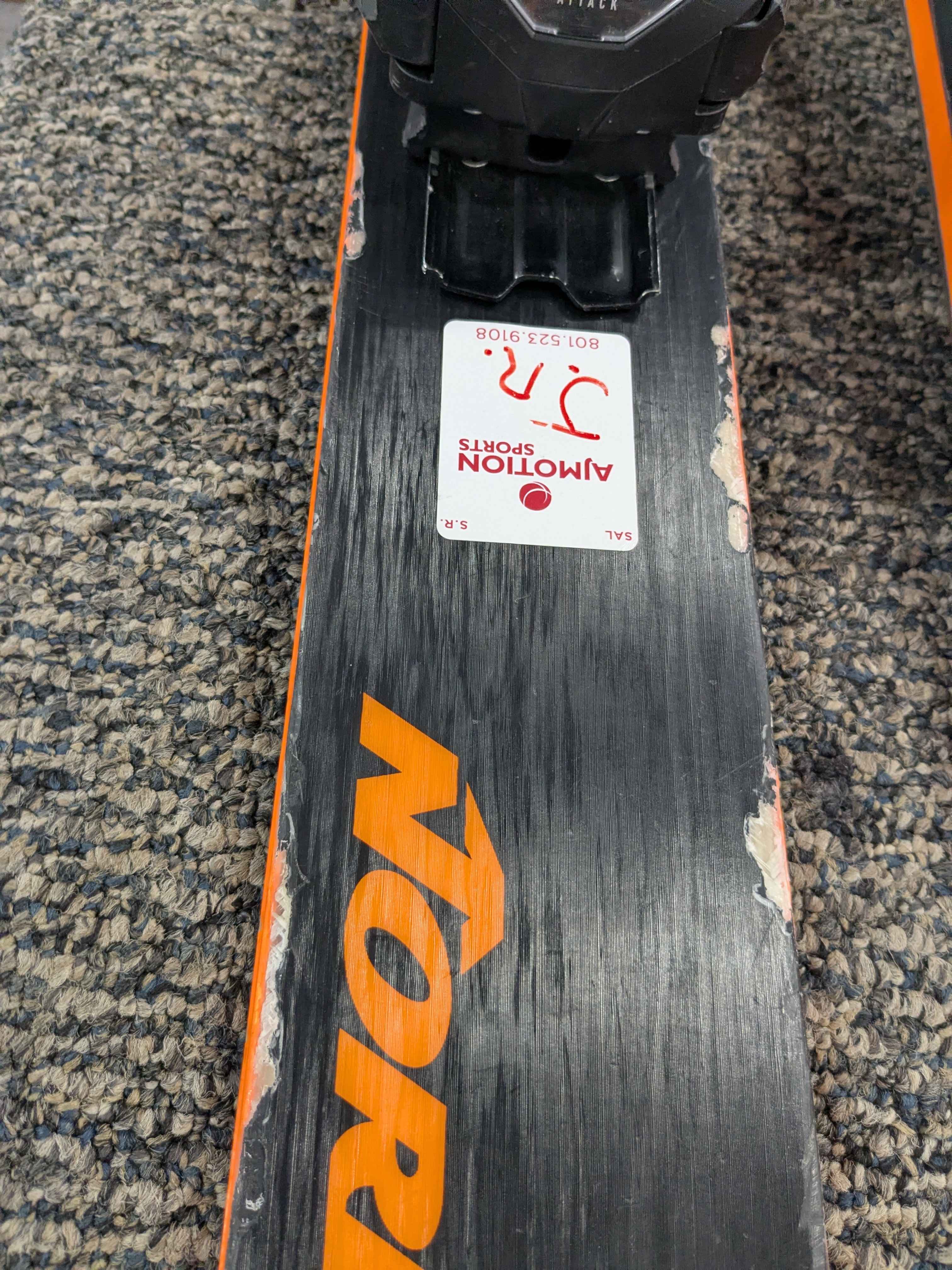 Used Nordica Soul Rider 97 Ski 177cm w/ Tyrolia Attack 13 Rental