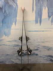 Used Atomic Maverick 88Ti 161cm Skis w/ Atomic Warden 13 Demo Binding