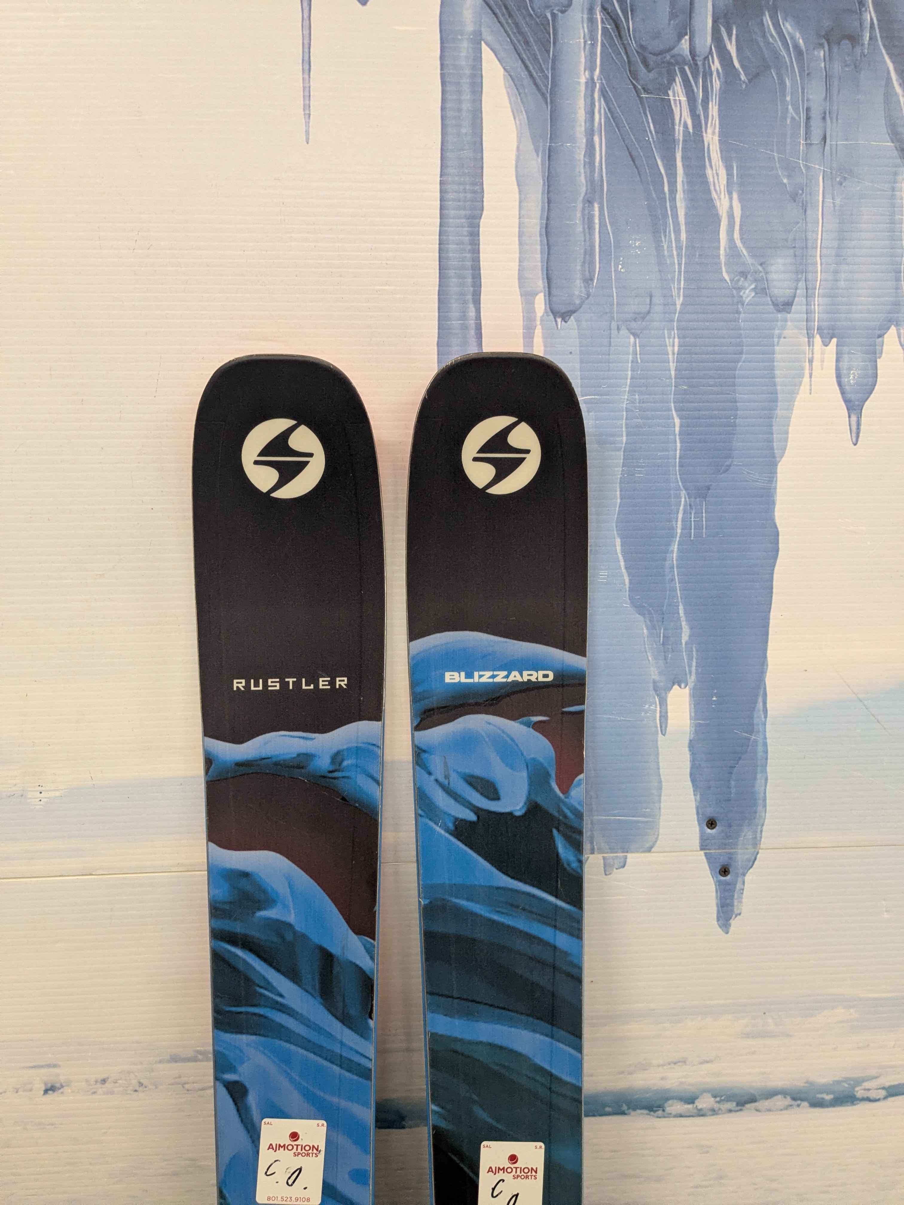 Blizzard Rustler 10 162cm Skis w/ Atomic Strive 11 Demo Bindings Lightly Used 2026