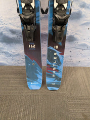 Blizzard Rustler 10 162cm Skis w/ Atomic Strive 11 Demo Bindings Lightly Used 2026