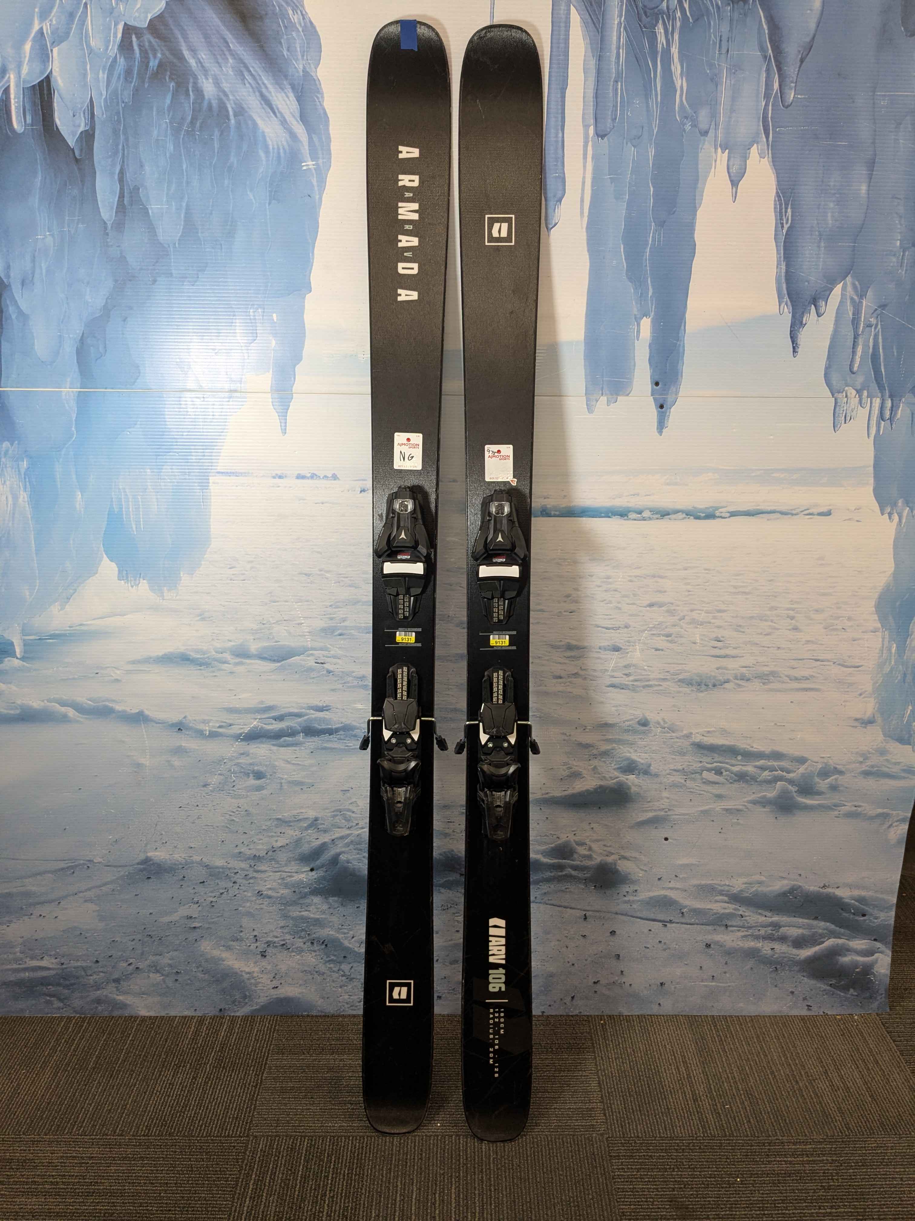 Armada ARV 106 180cm Skis w/ ATOMIC NR Strive 13 GW Demo Binding - Lightly Used (2026)