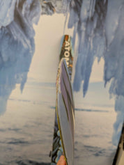 Heavily Used Atomic Bent Chetler 110mm 180cm with Demo Strive 13 bindings