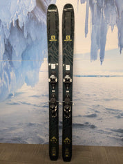 Used Salomon QST 118 185cm Ski w/ Salomon Warden 13 Demo Bindings - 19/20