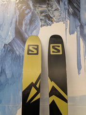 Used Salomon QST 118 185cm Ski w/ Salomon Warden 13 Demo Bindings - 19/20