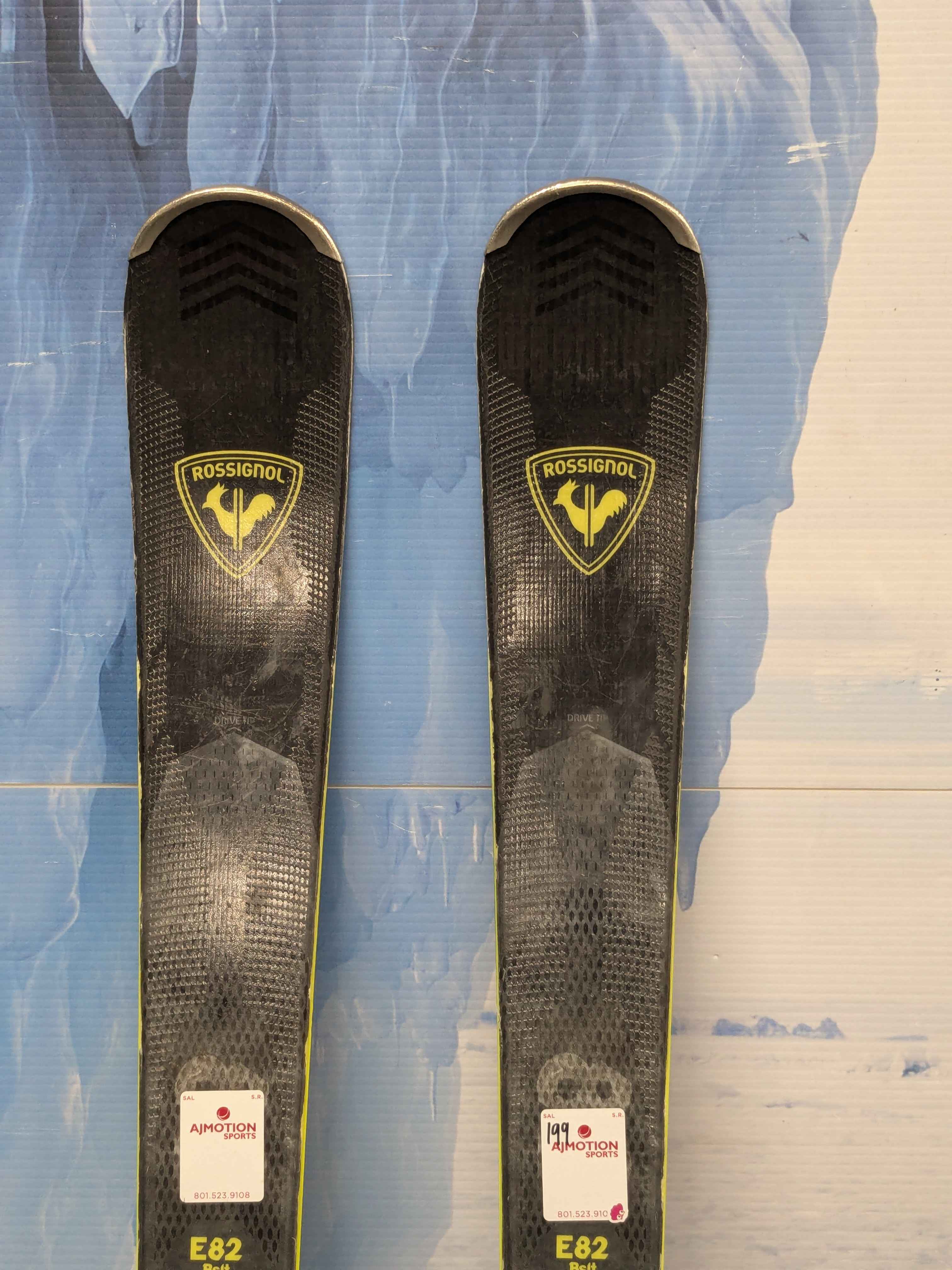 Used Rossignol 82 Basalt Ski - 160CM W/ Look NX 12 Demo Binding