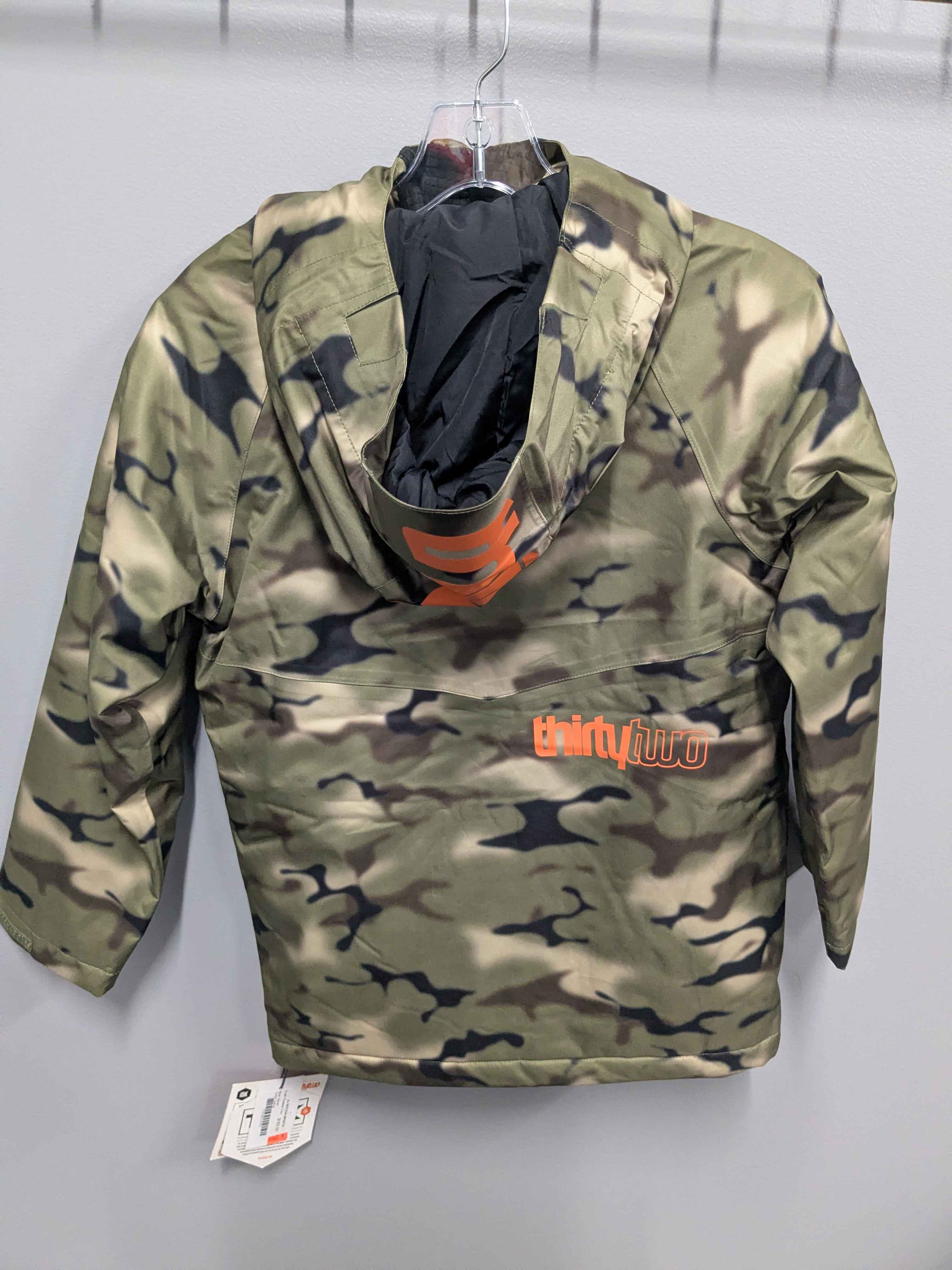 Thirty Two Youth Grasser Insulated Jacket - Camo Small