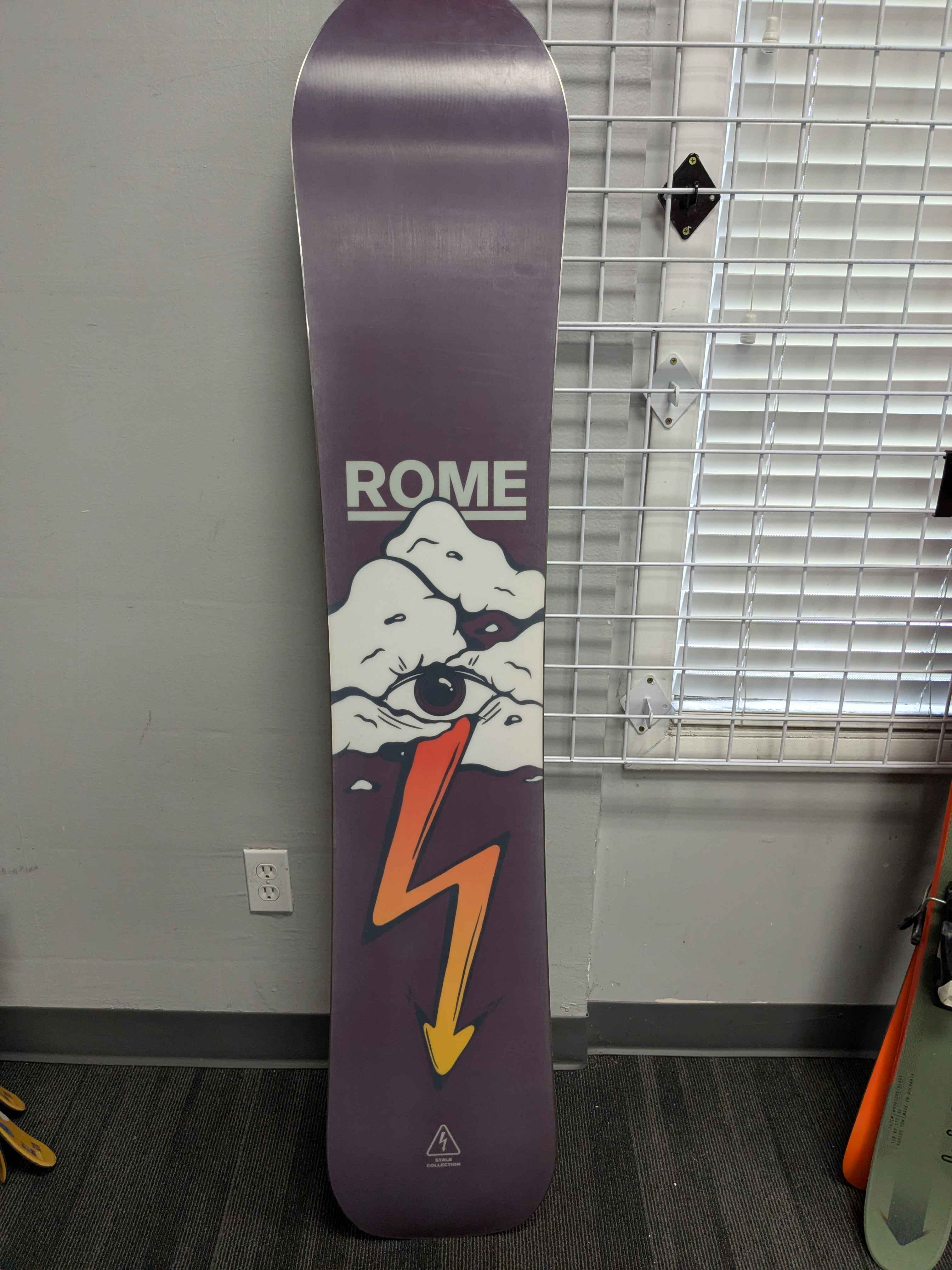 Rome Stale Crewzer 164cm Wide Snowboard - Lightly Used (2026)