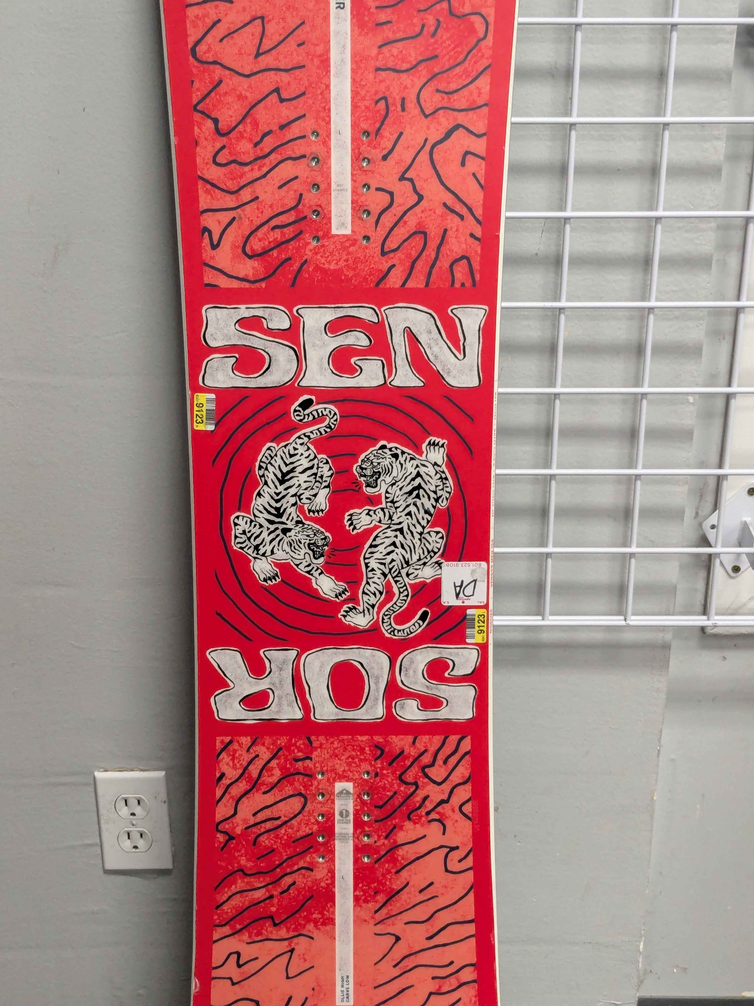 Nidecker Sensor 156cm Snowboard - Lightly Used (2026)