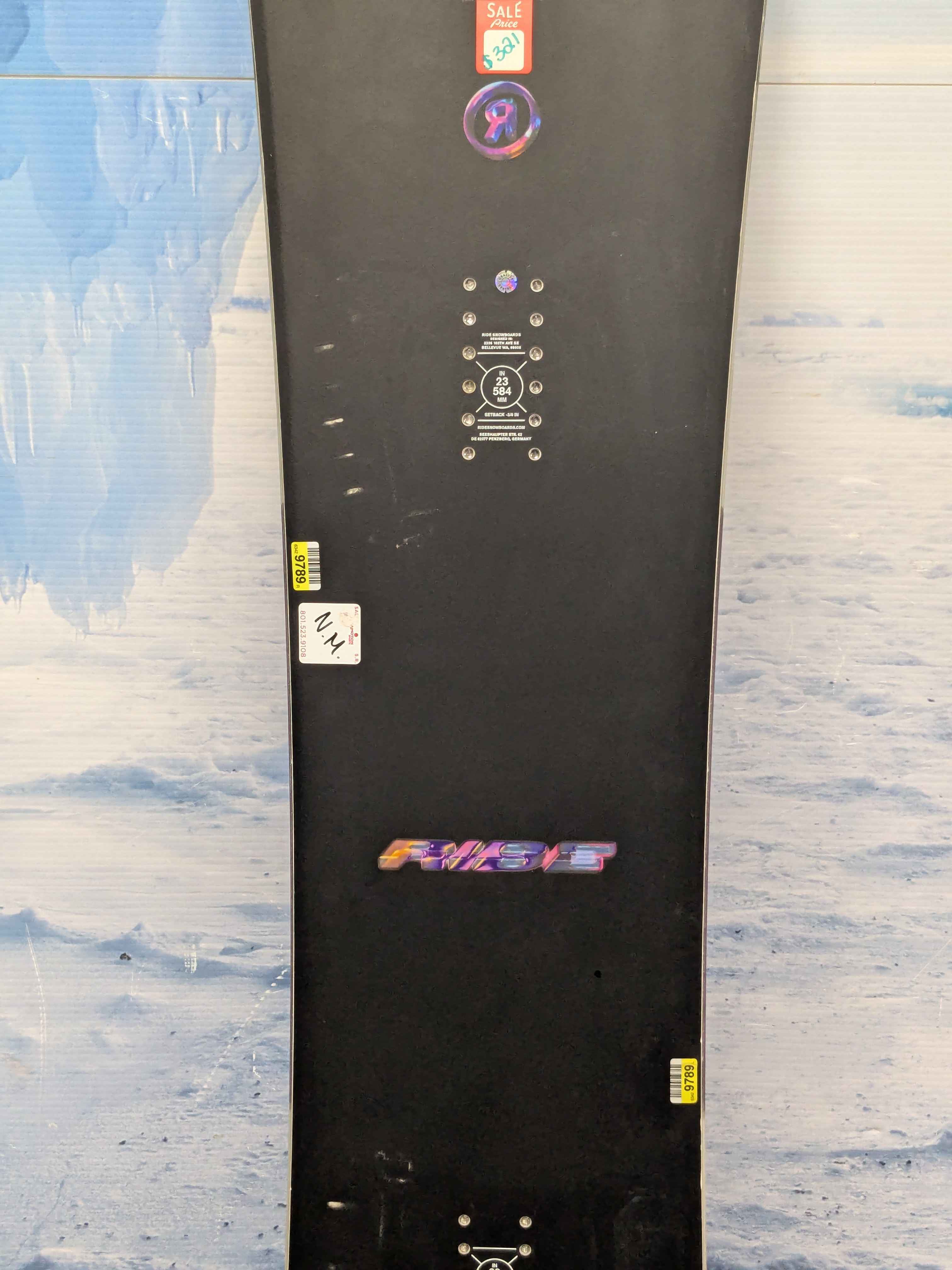 Ride Algorythm 164cm Snowboard - Lightly Used (2026)