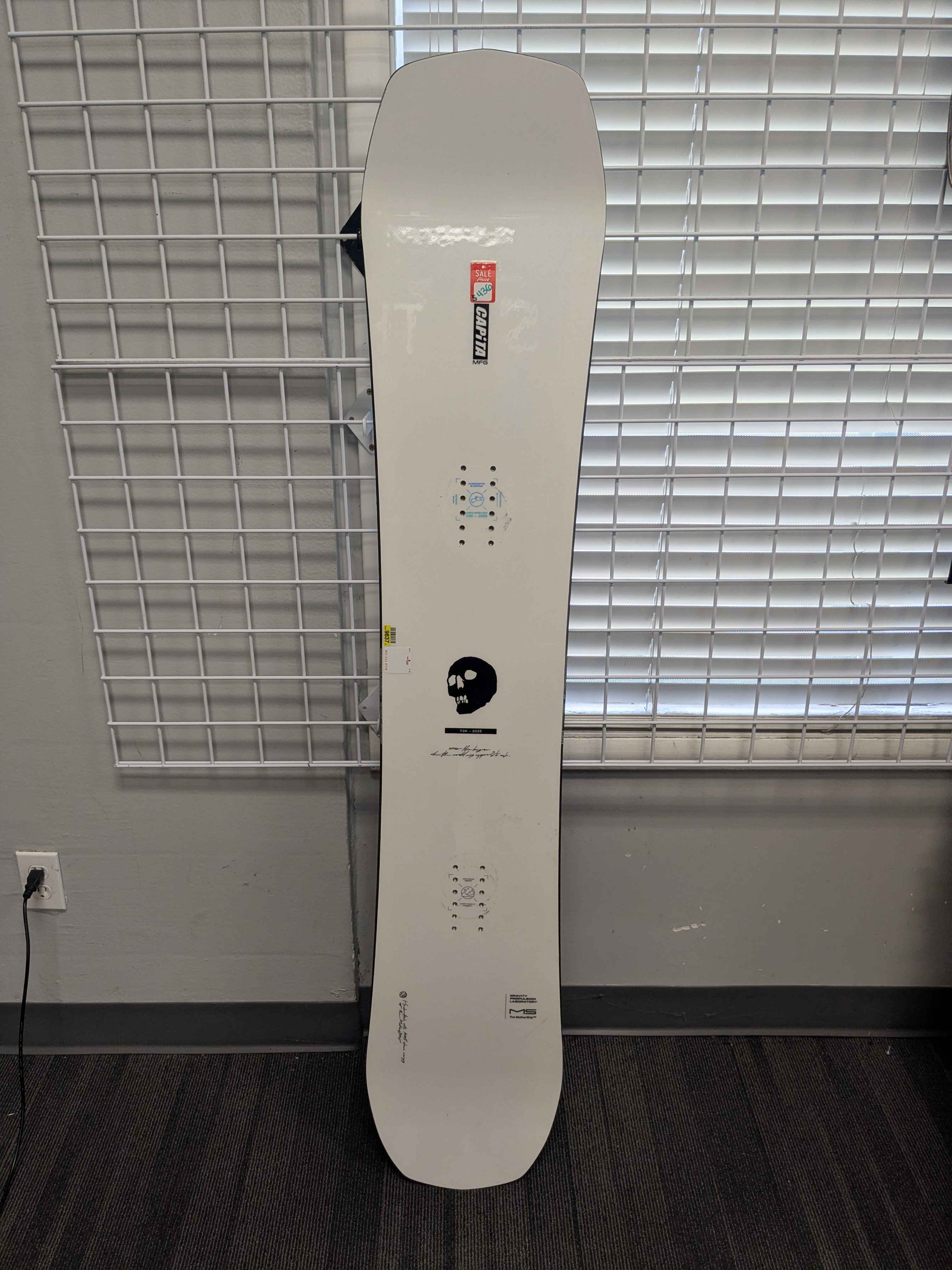 Capita Black SB Of Death 161cm Wide Snowboard - Used (2026)