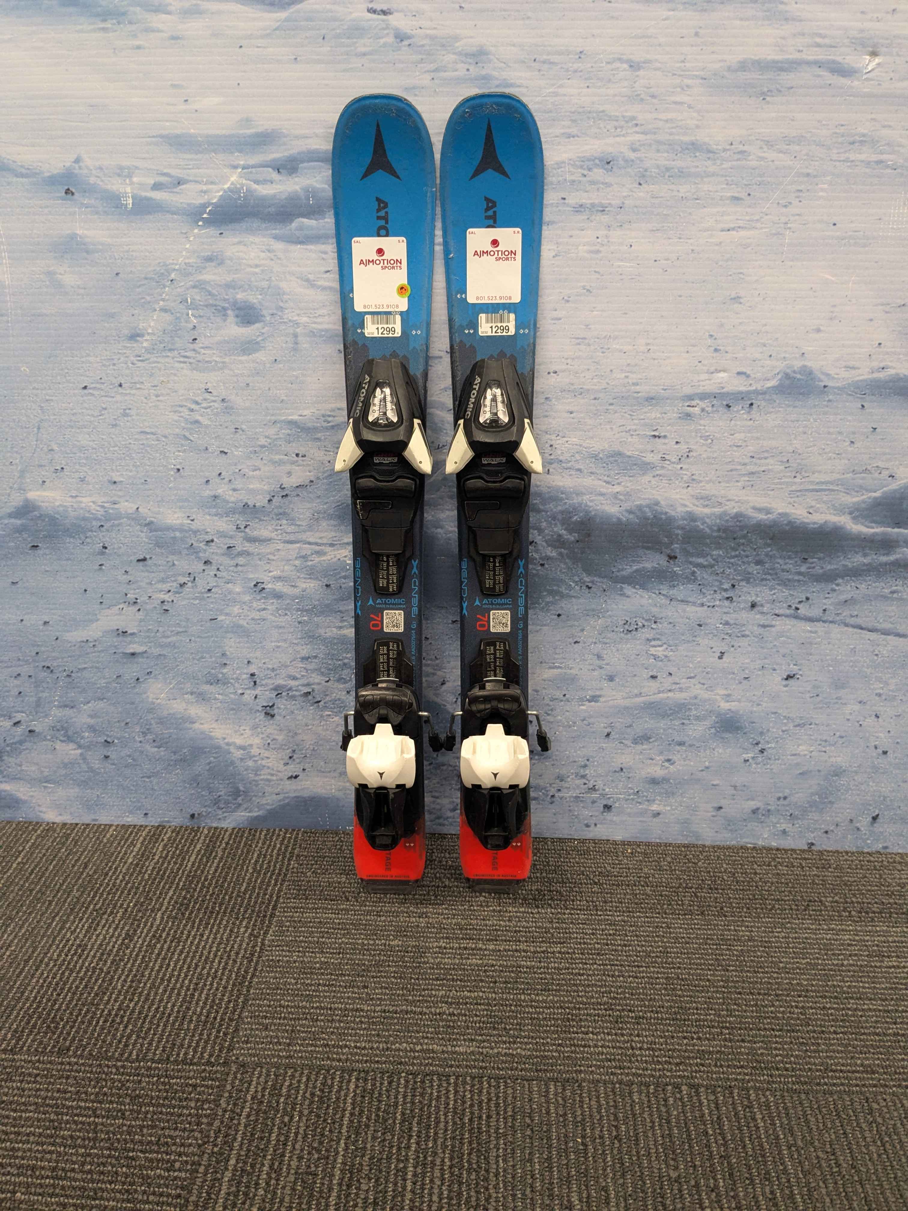 Atomic Vantage Jr +C5 GW 70cm Skis w/ ATOMIC C5 GW Demo Binding - Used