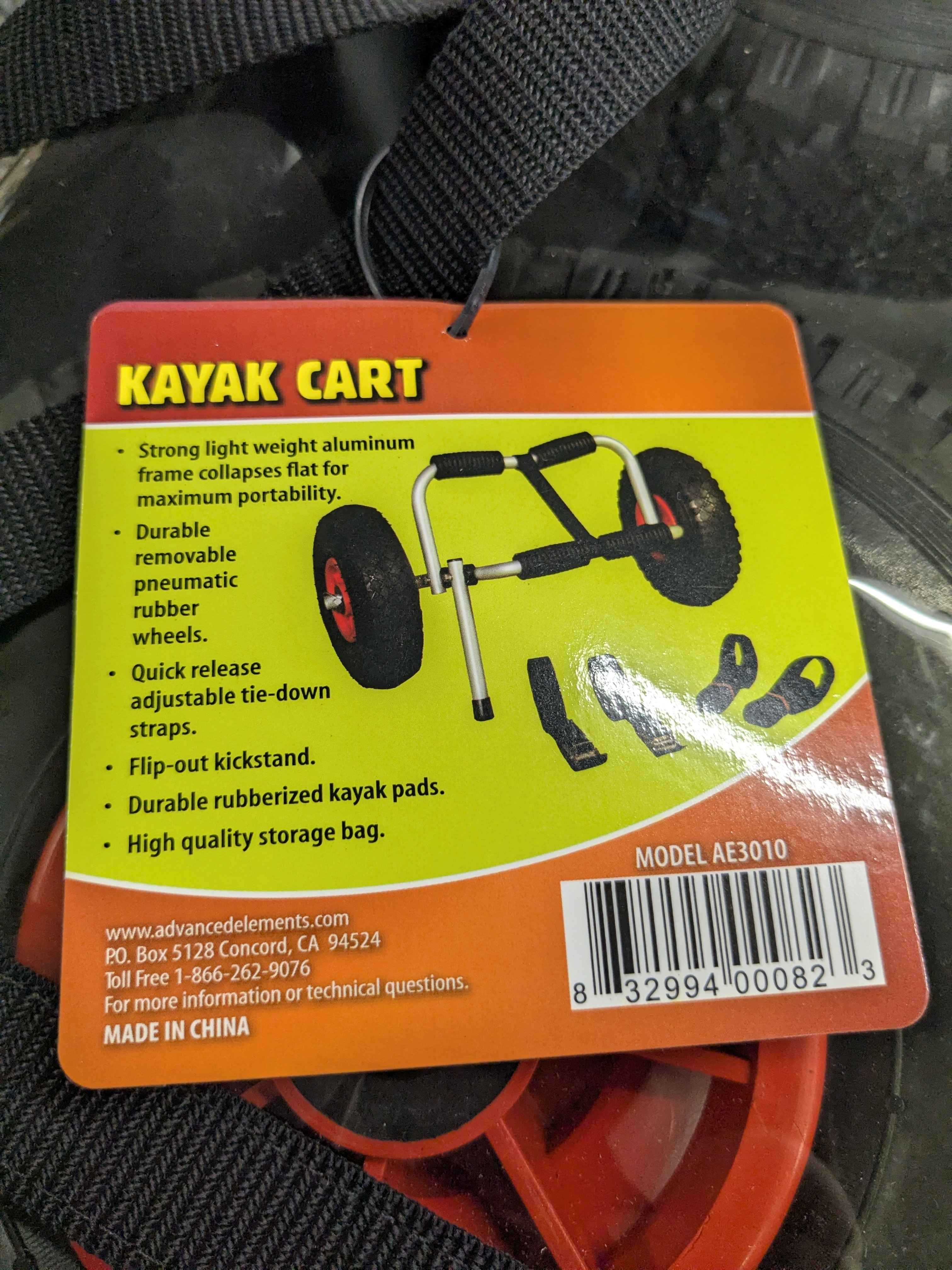 Advanced Elements Kayak Cart Model AE3010