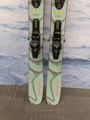 Salomon QST 100 172cm Skis w/ SALOMON NR Strive 11 GW Demo Binding - Lightly Used (2026)