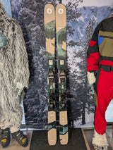 Blizzard Rustler 9 180cm Skis w/ Marker TCX 11 GW Bindings Used 2026