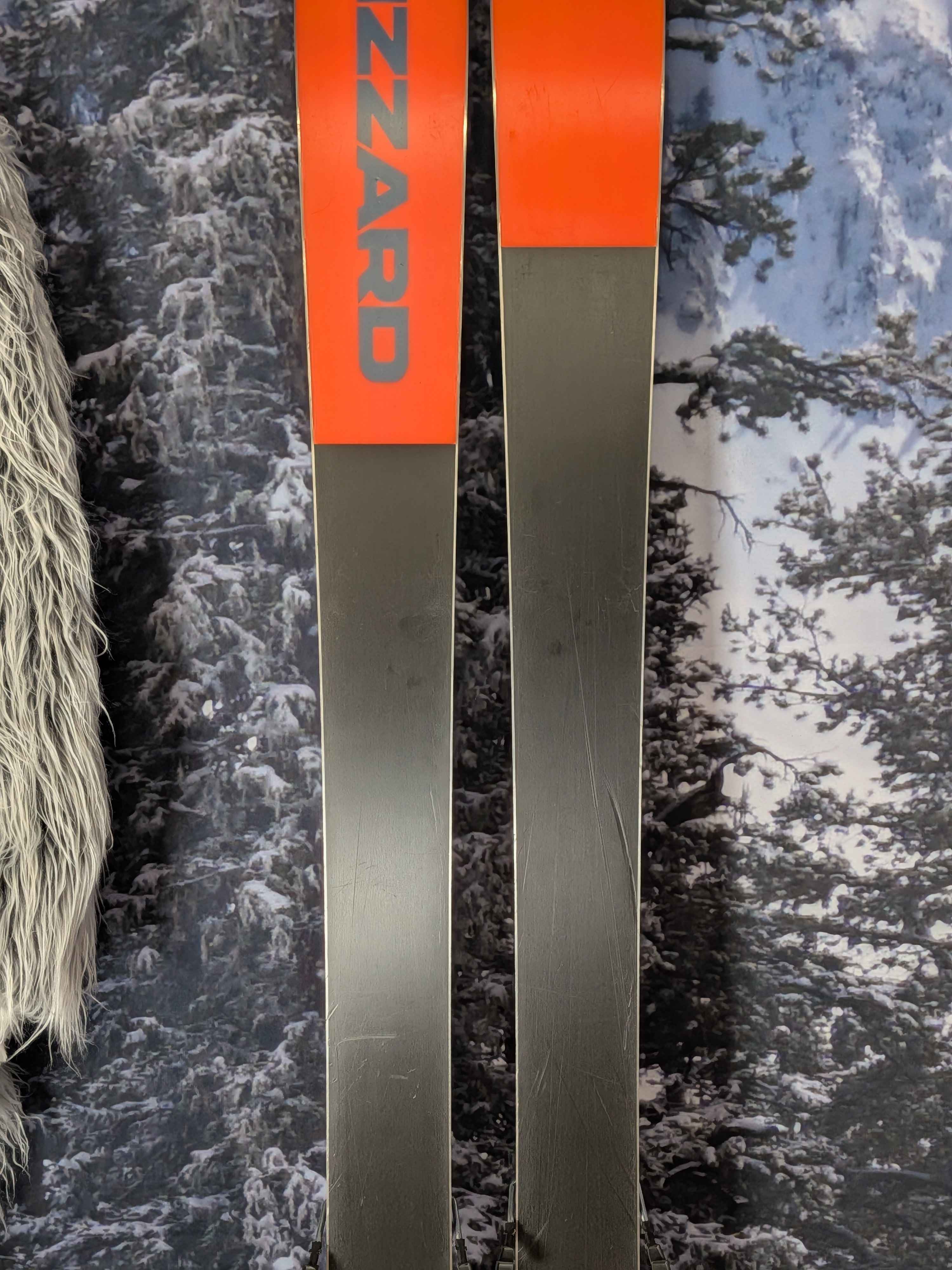 Blizzard Rustler 9 180cm Skis w/ Marker TCX 11 GW Bindings Used 2026